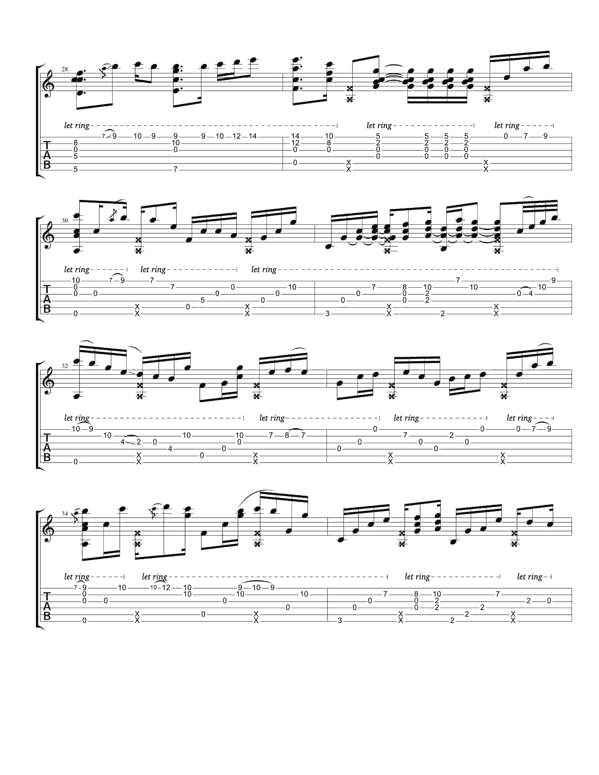 Rylynn吉他谱-Andy Mckee-世界级指弹吉他大师Andy Mckee6
