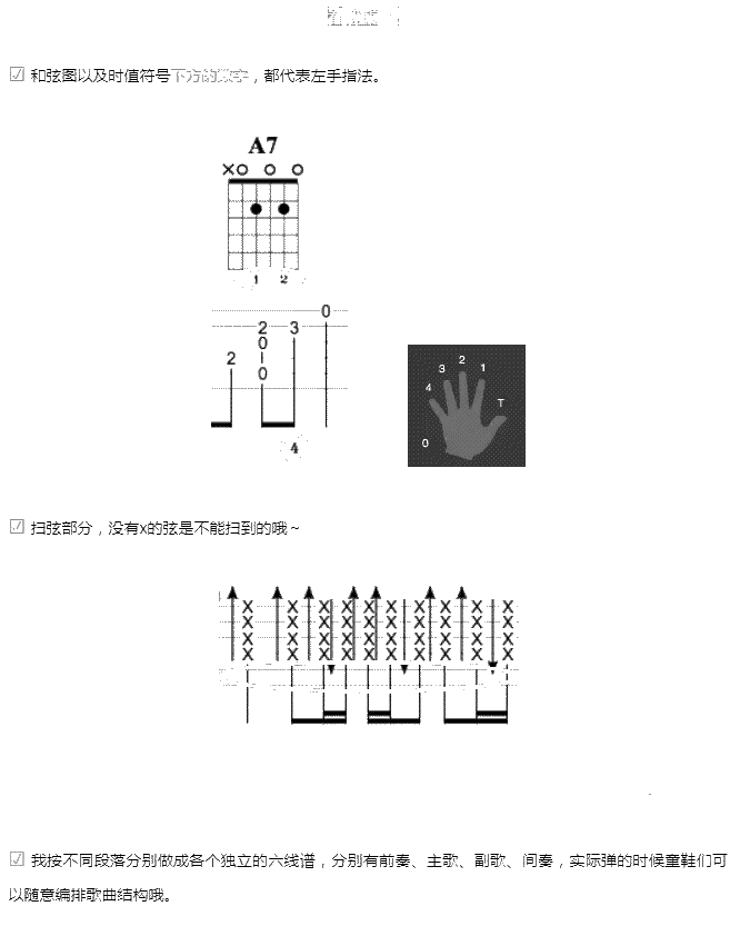 说谎吉他谱 新手简单版 林宥嘉1