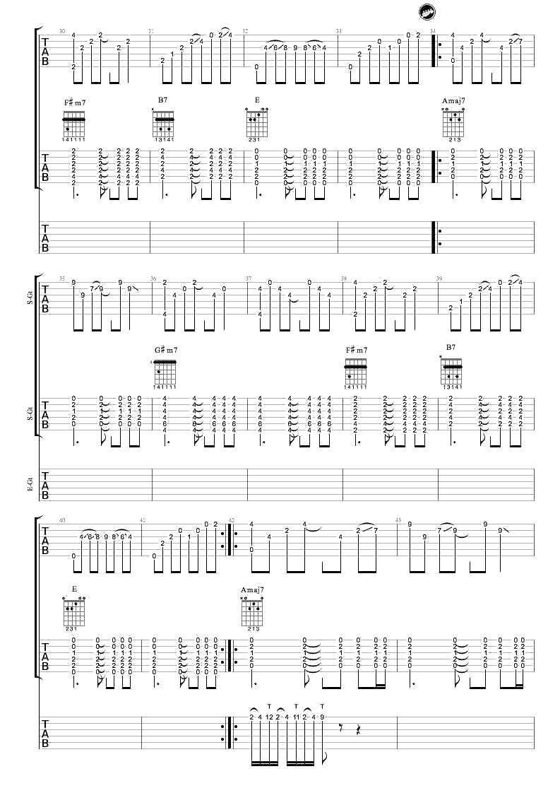 《失之城》吉他谱-尧十三指弹谱完整编配3