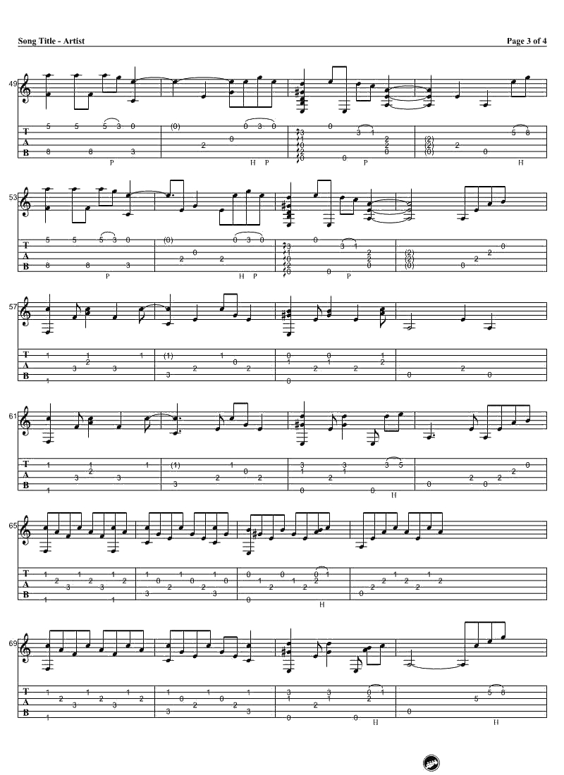 《save me》吉他指弹谱-独奏谱完整版-防弹少年团3