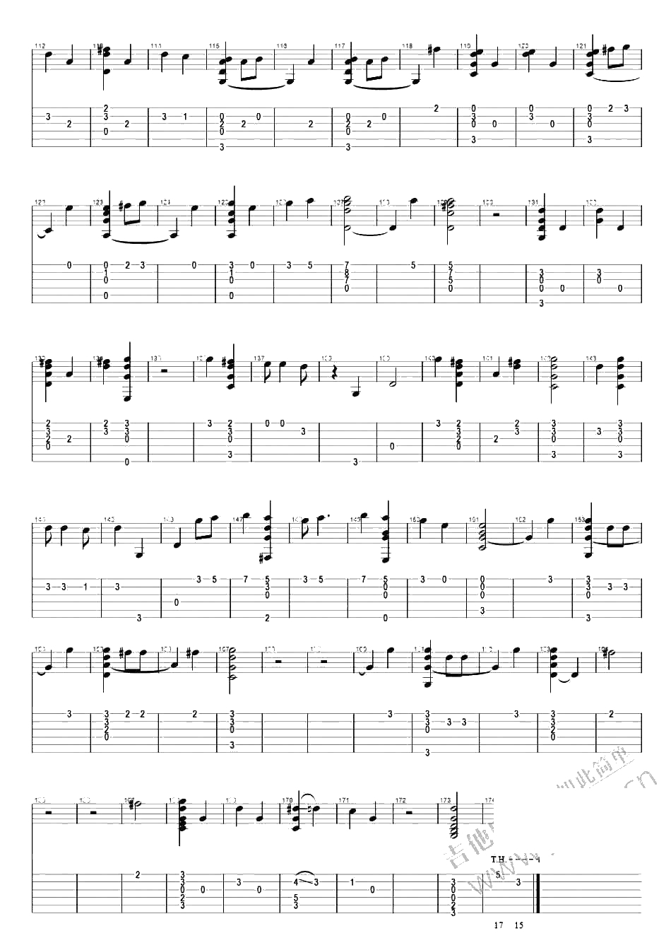 Always吉他谱指弹版-尹美莱-韩剧《太阳的后裔》主题曲3