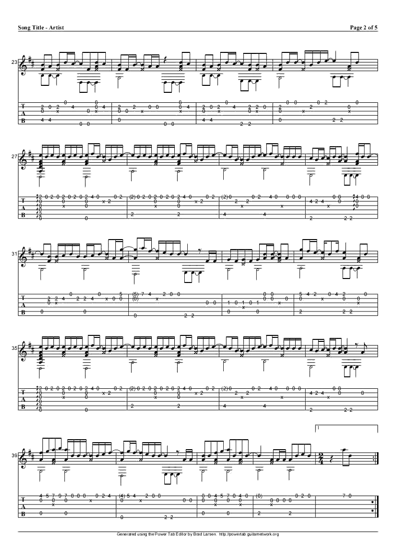 朝五晚九 帅气和尚爱上我指弹吉他谱-日剧主题曲吉他谱2