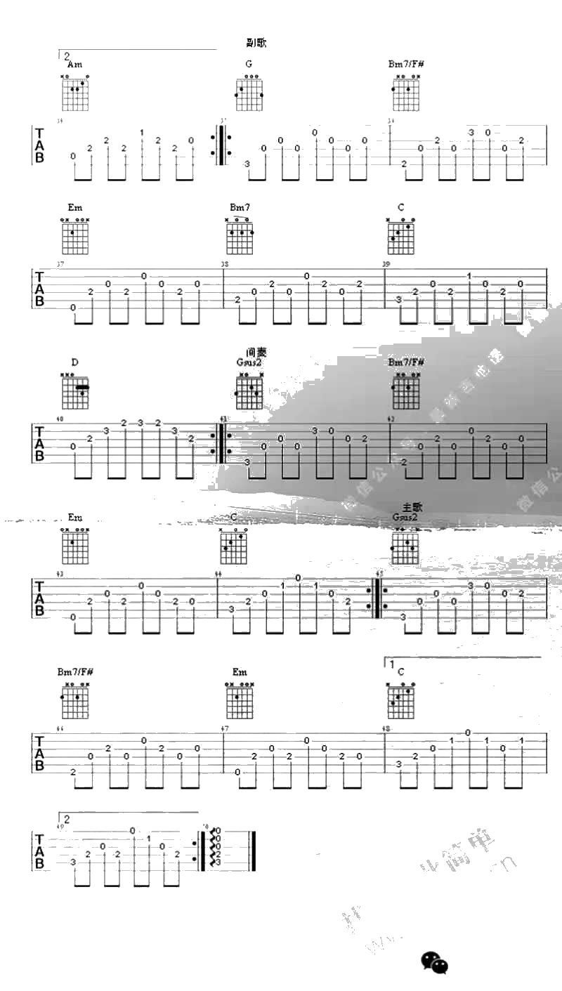 理想三旬吉他谱-陈鸿宇-原版吉他谱()3