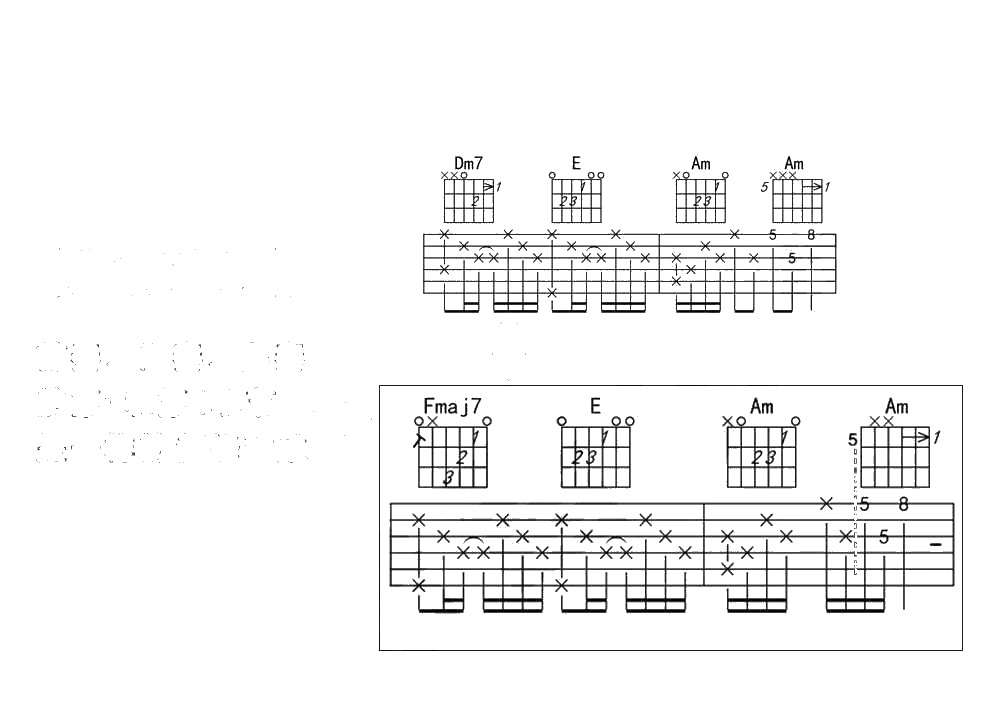 友情岁月吉他谱 C调初级版 郑伊健1