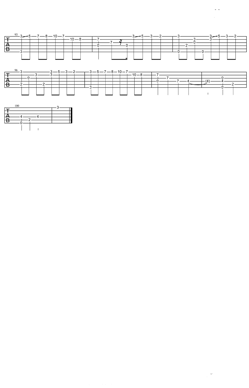 River Flows In You吉他谱 Yiruma李闰岷 郑成河4