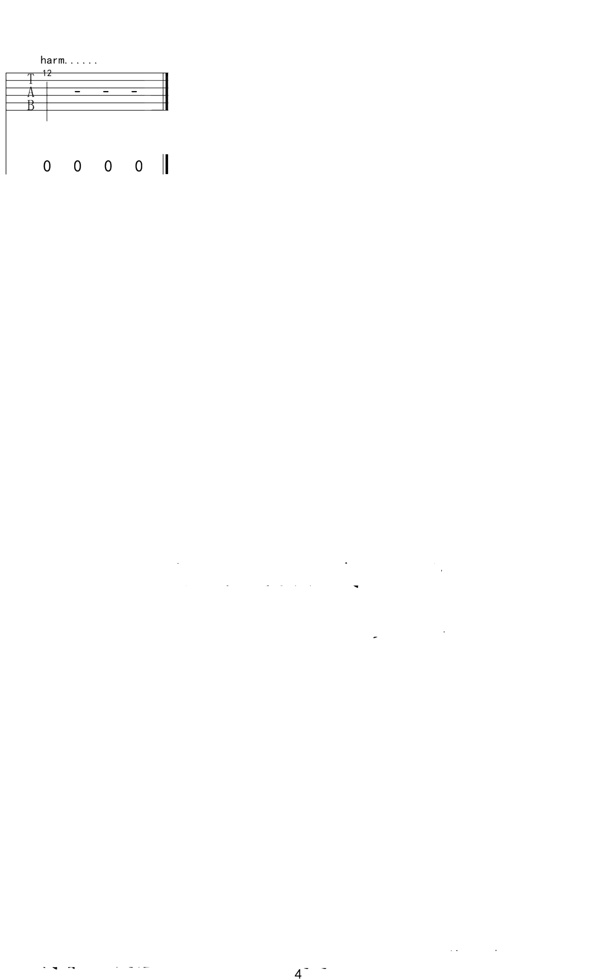 觅红吉他谱 兔裹煎蛋卷 C调六线谱 吉他弹唱4