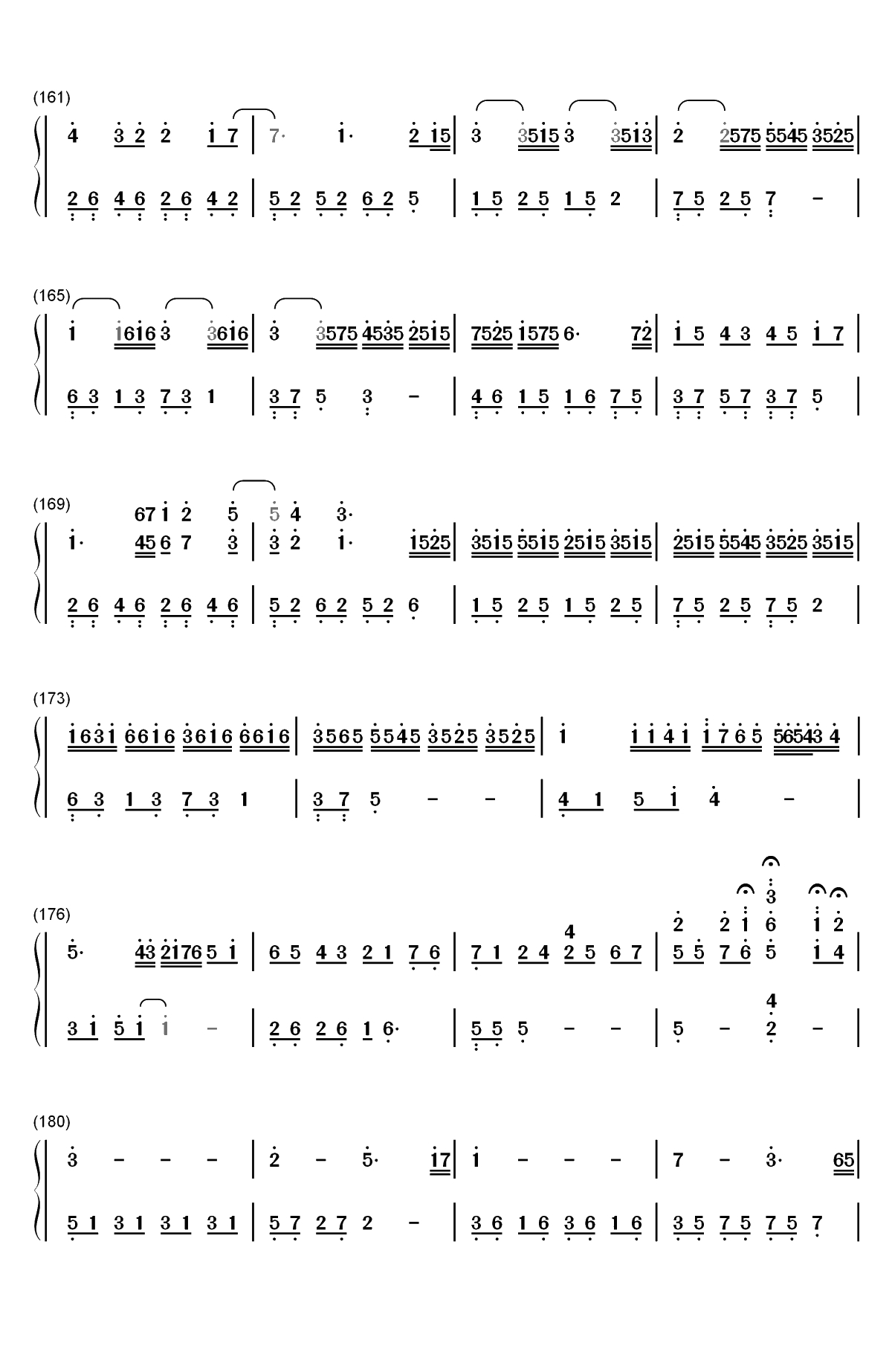 卡农变奏曲-大卫蓝兹双手简谱预览8