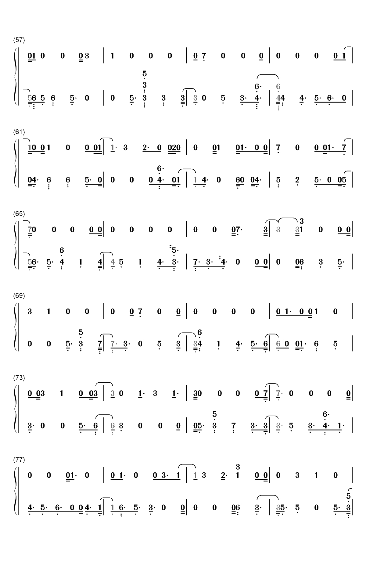 She Loves Control-Camila Cabello双手简谱预览4