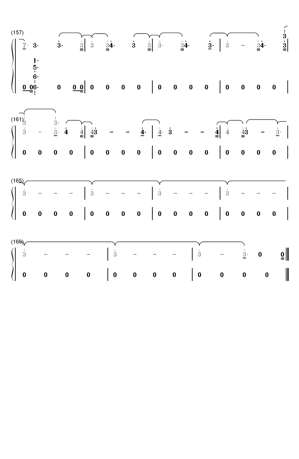 The Champion-Carrie Underwood ft Ludacris双手简谱预览9