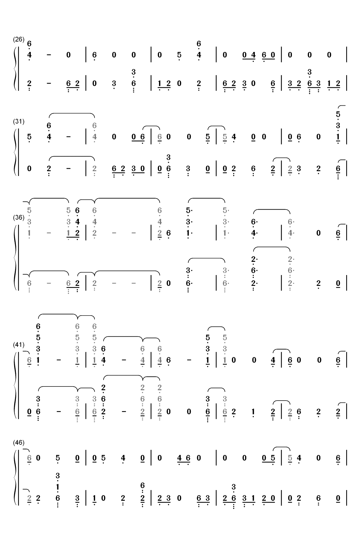 Supplies-Justin Timberlake双手简谱预览2