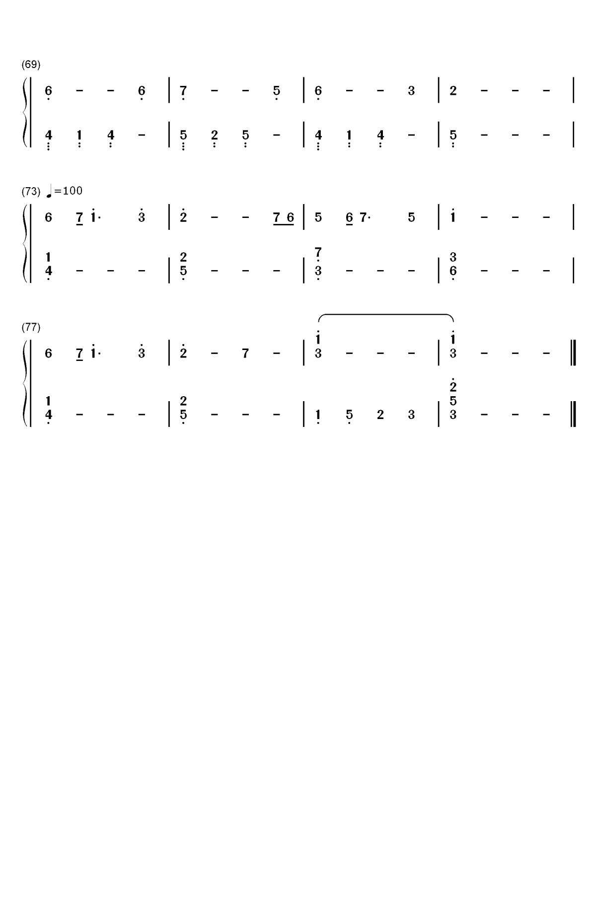 Cry For The Moon-Epica双手简谱预览4