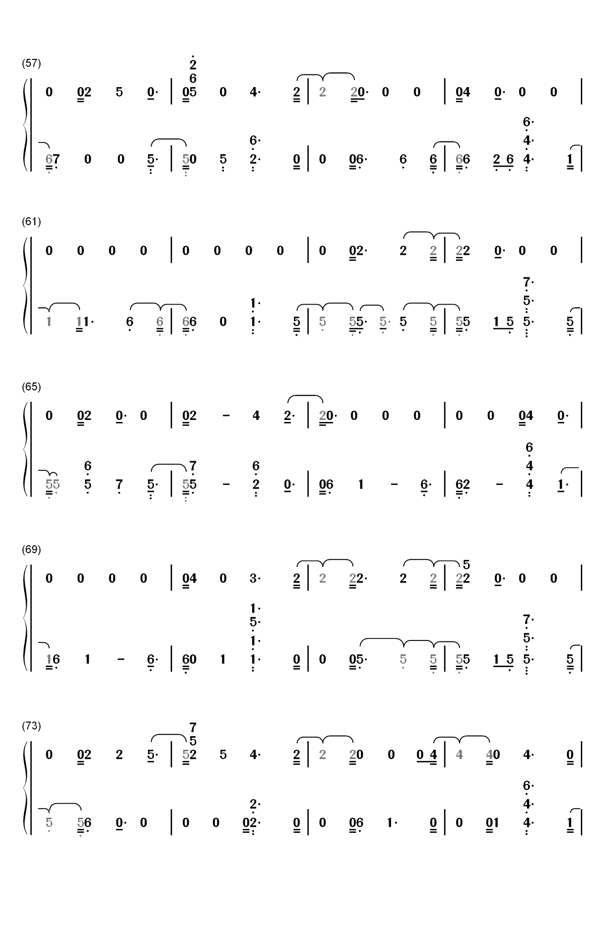 Say Something-Justin Timberlake双手简谱预览4