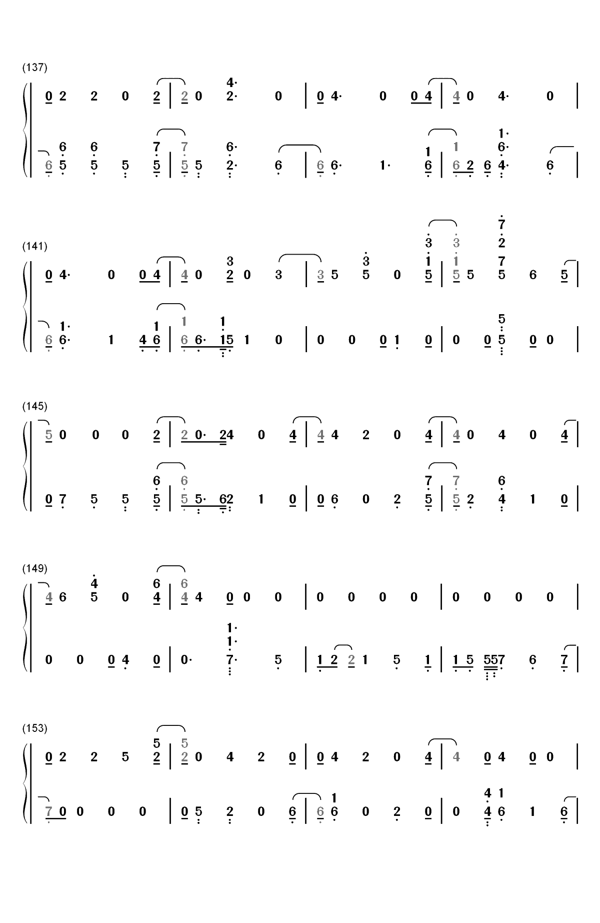 Say Something-Justin Timberlake双手简谱预览8