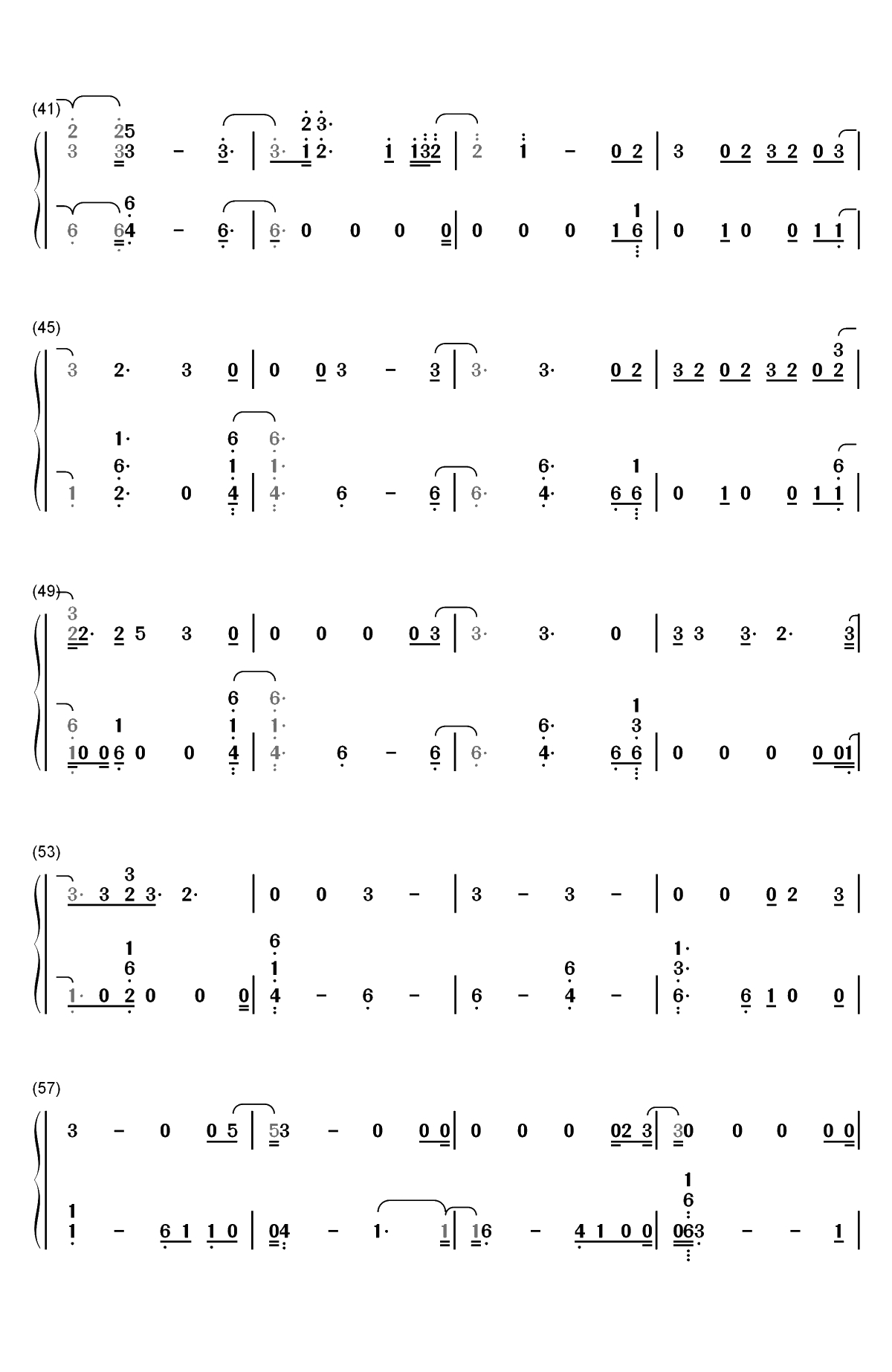 Don't Leave Me-SIGNAL信号长期未解决事件搜查组主题曲双手简谱预览3