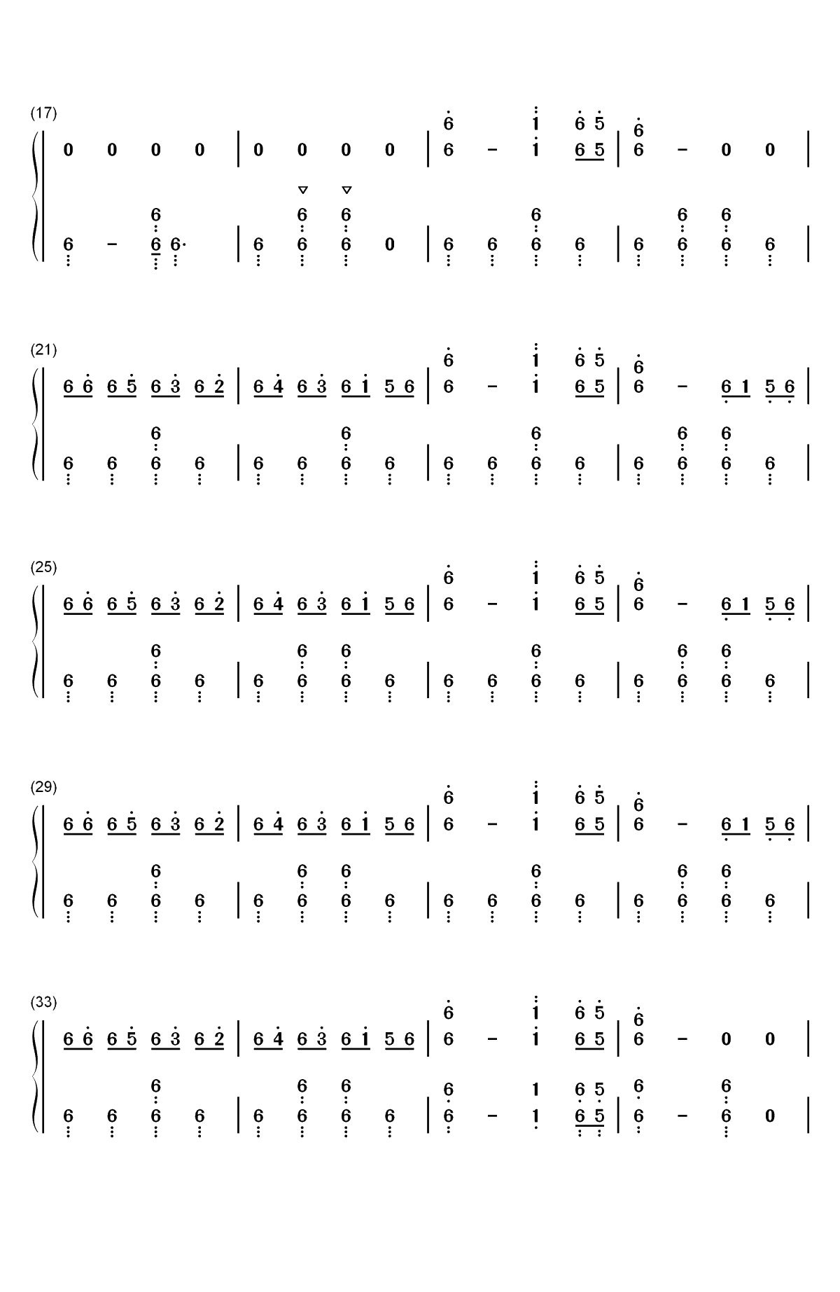 The Greatest Show-马戏之王OST双手简谱预览2