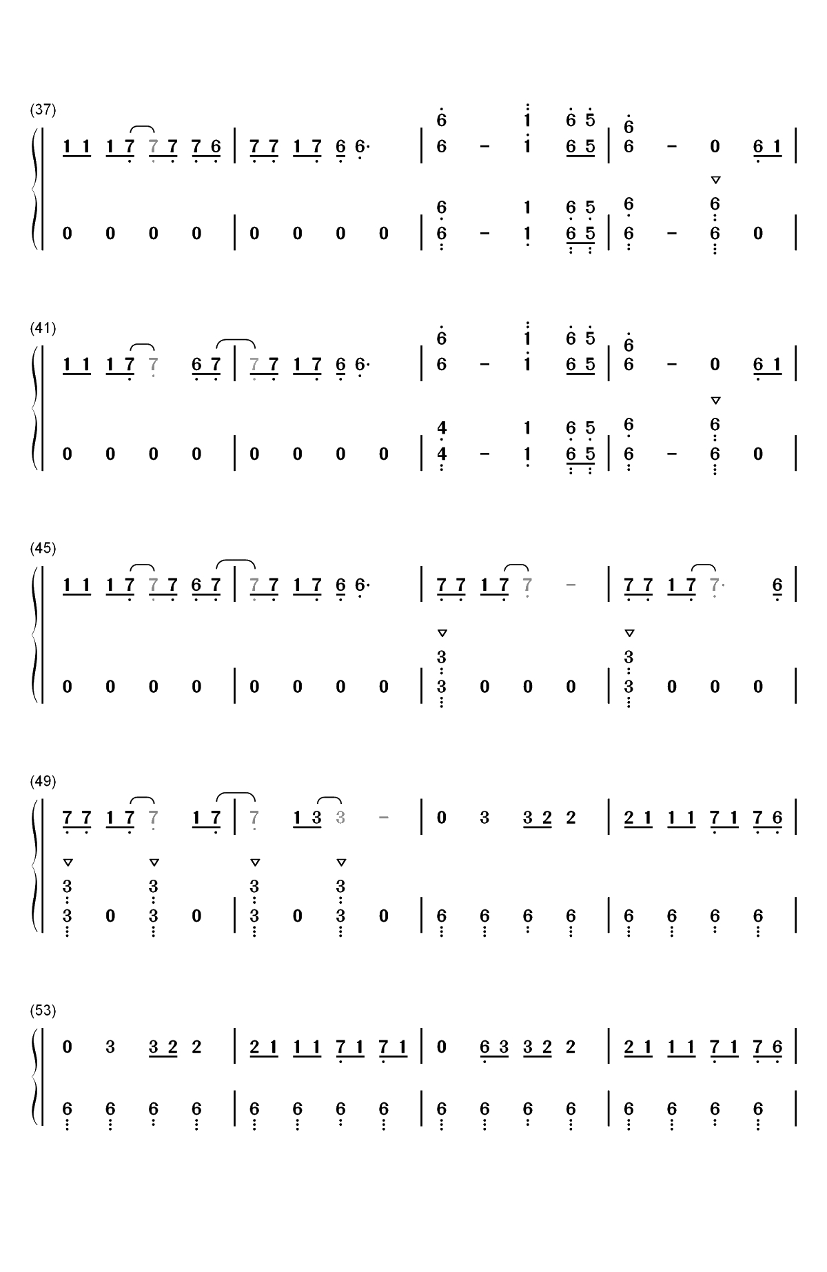 The Greatest Show-马戏之王OST双手简谱预览3