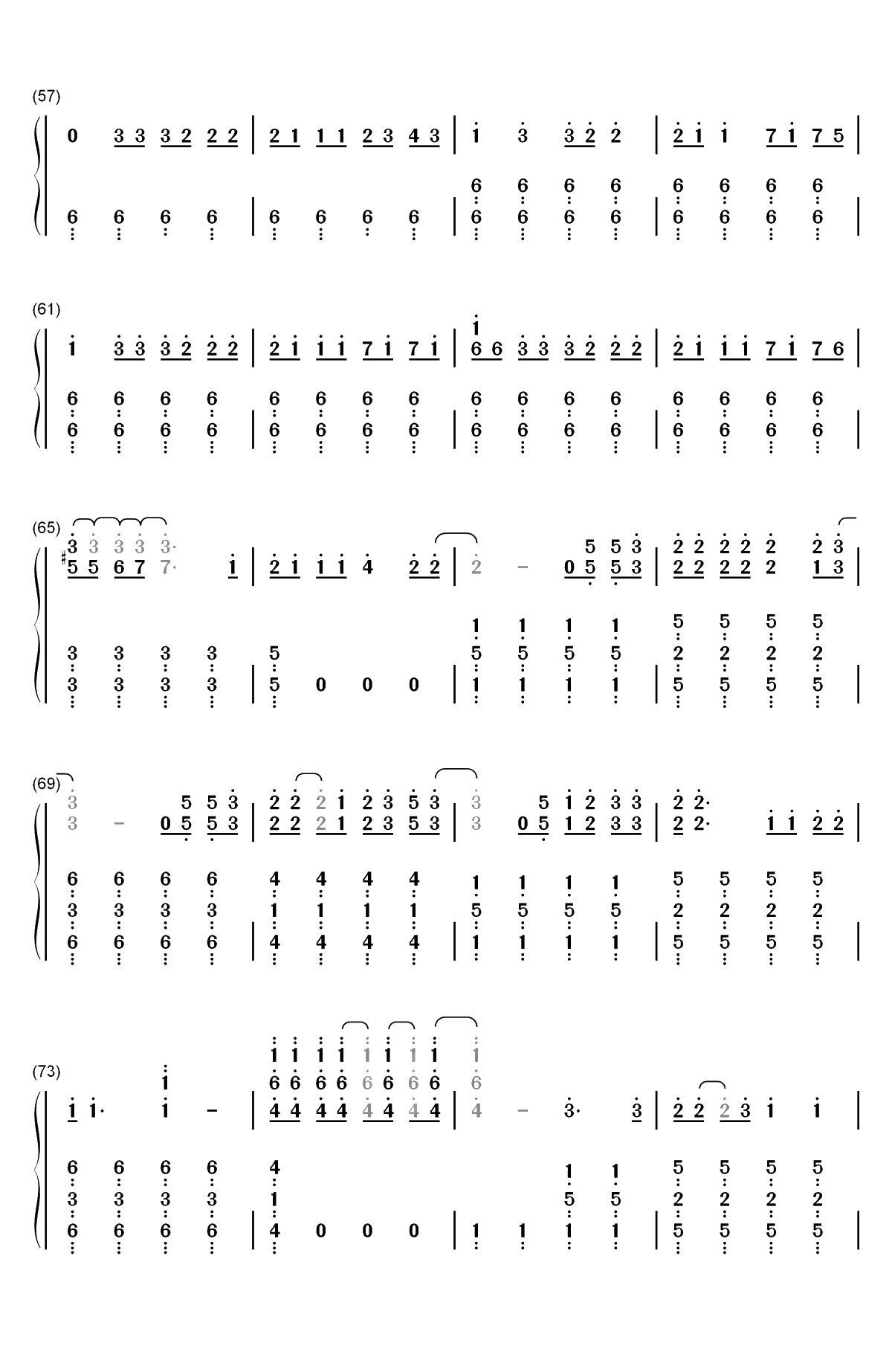 The Greatest Show-马戏之王OST双手简谱预览4