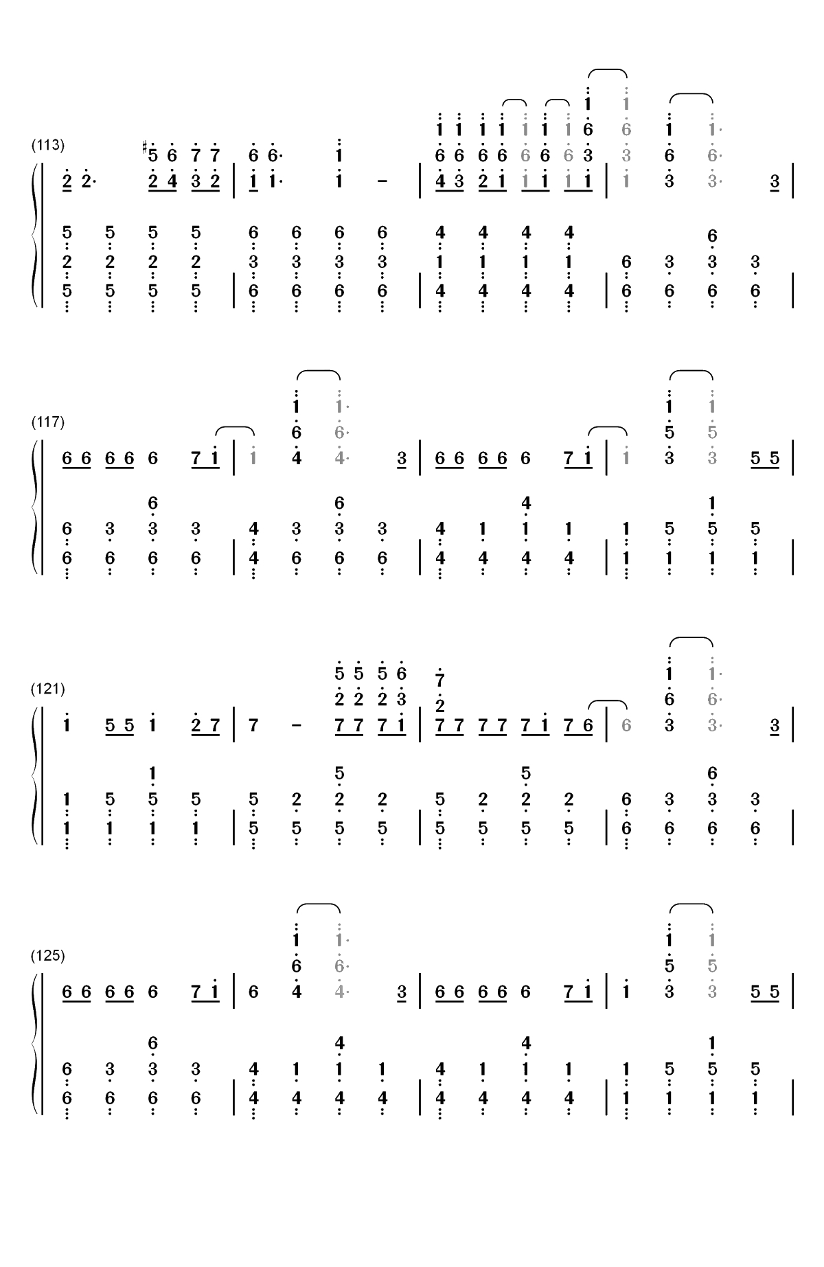 The Greatest Show-马戏之王OST双手简谱预览7