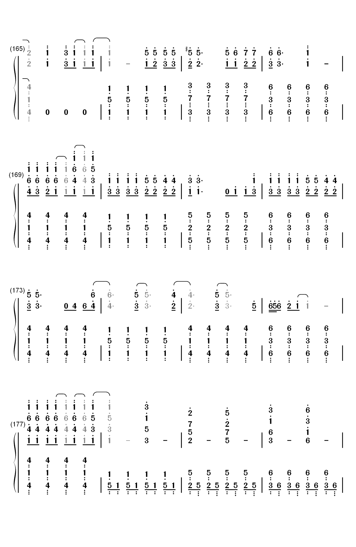 The Greatest Show-马戏之王OST双手简谱预览10