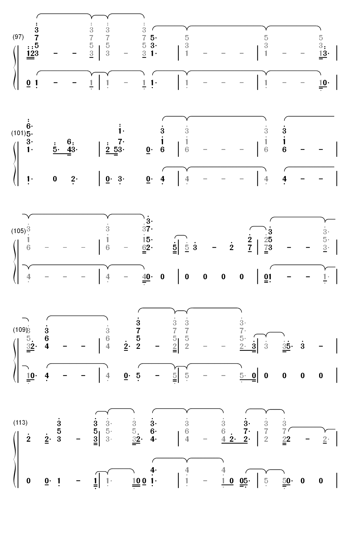 Consequences–Camila Cabello双手简谱预览6