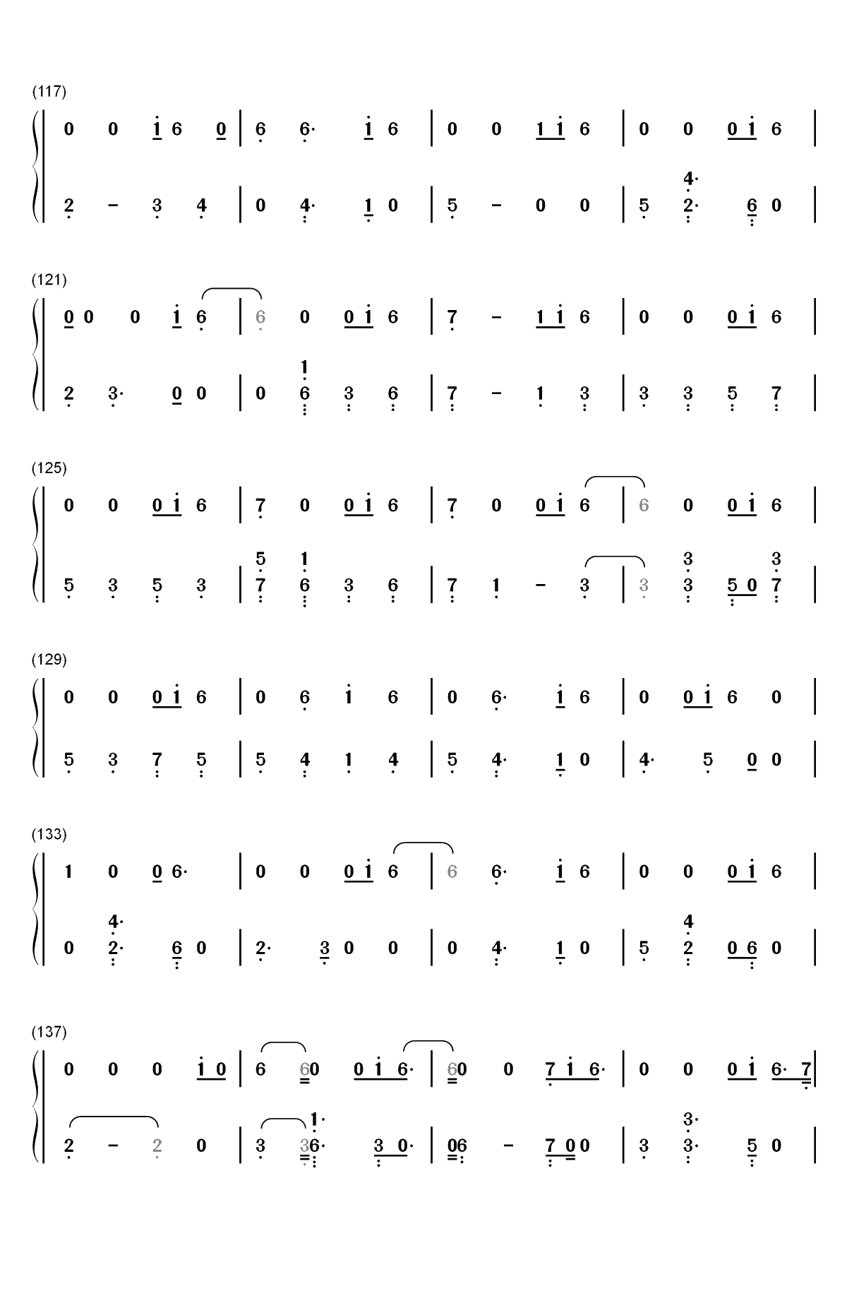 All The Stars-黑豹OST双手简谱预览6