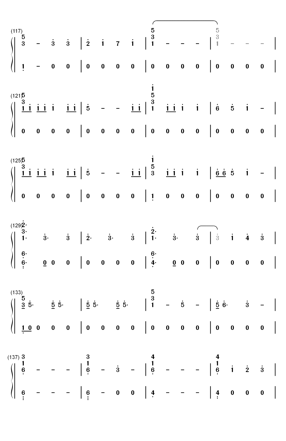 PYNK-Janelle Monae双手简谱预览6
