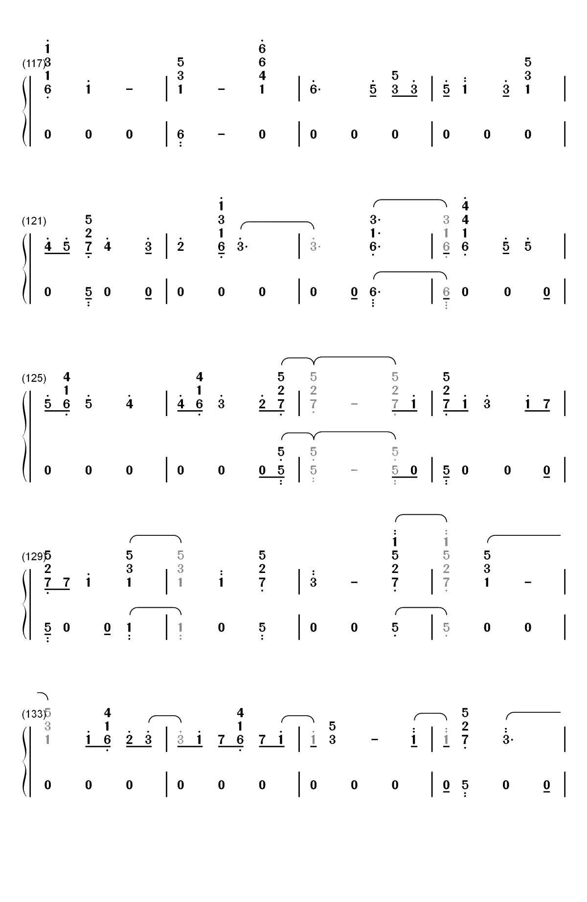 2002-Anne-Marie双手简谱预览7