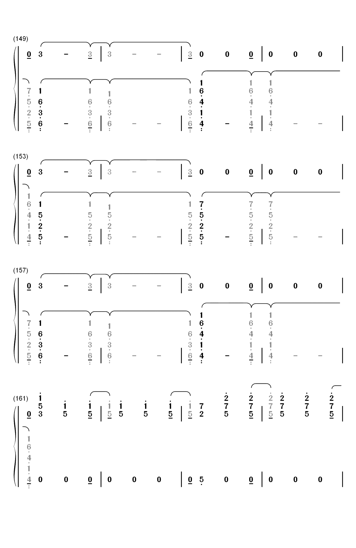 At My Weakest-James Arthur双手简谱预览8