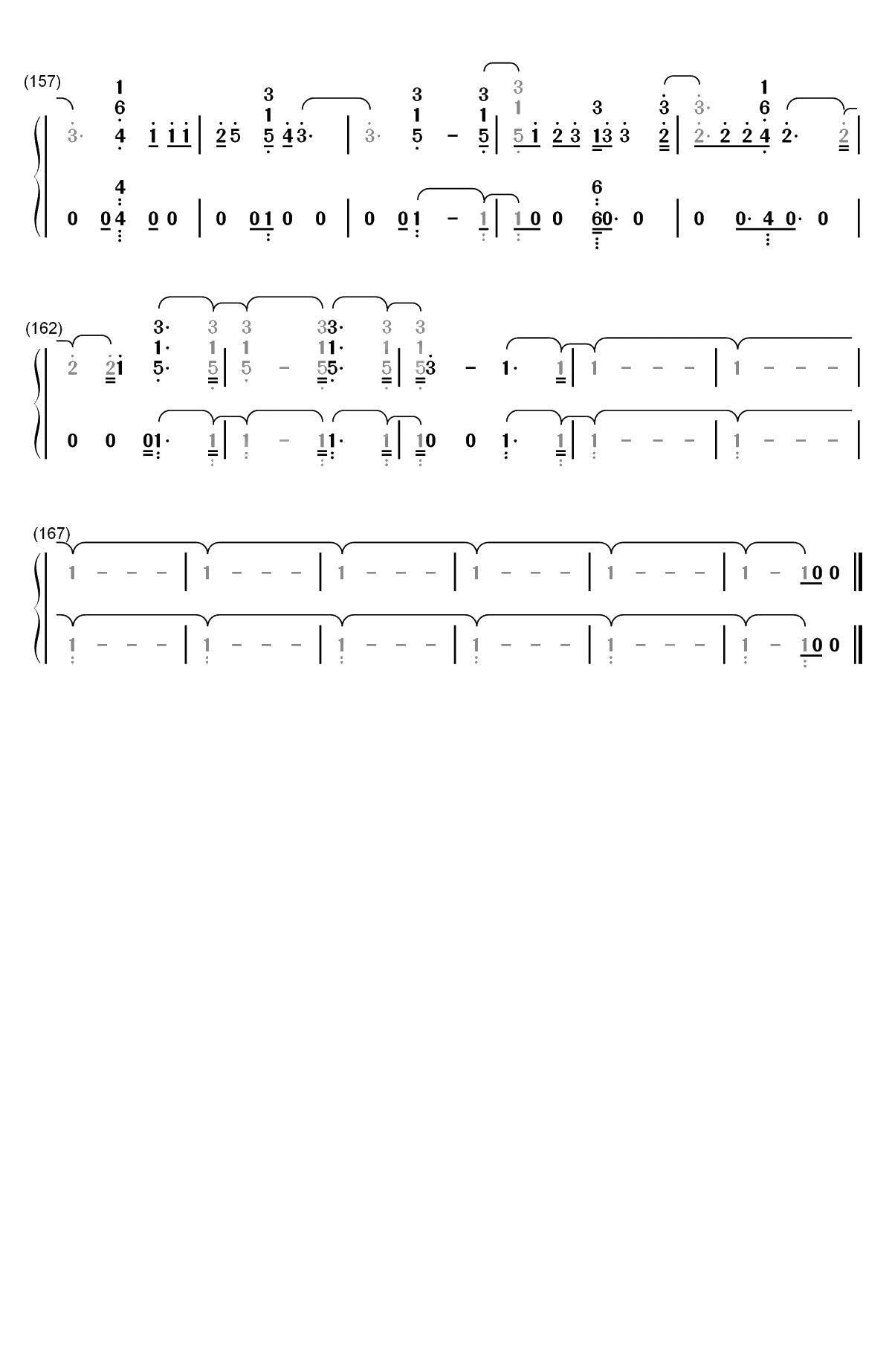 I'll Be There-Jess Glynne双手简谱预览7