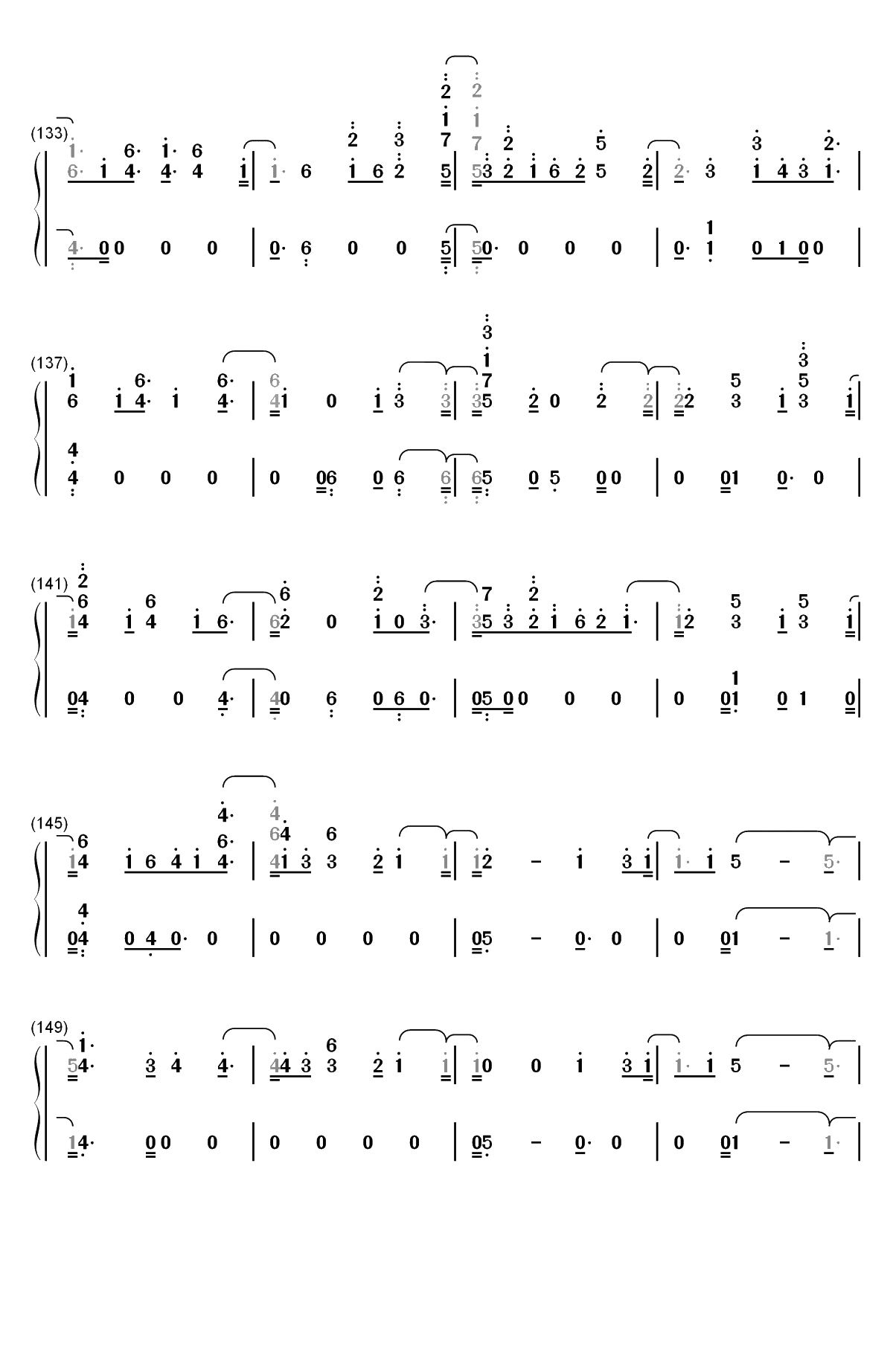 Don't Say You Love Me-Fifth Harmony双手简谱预览7
