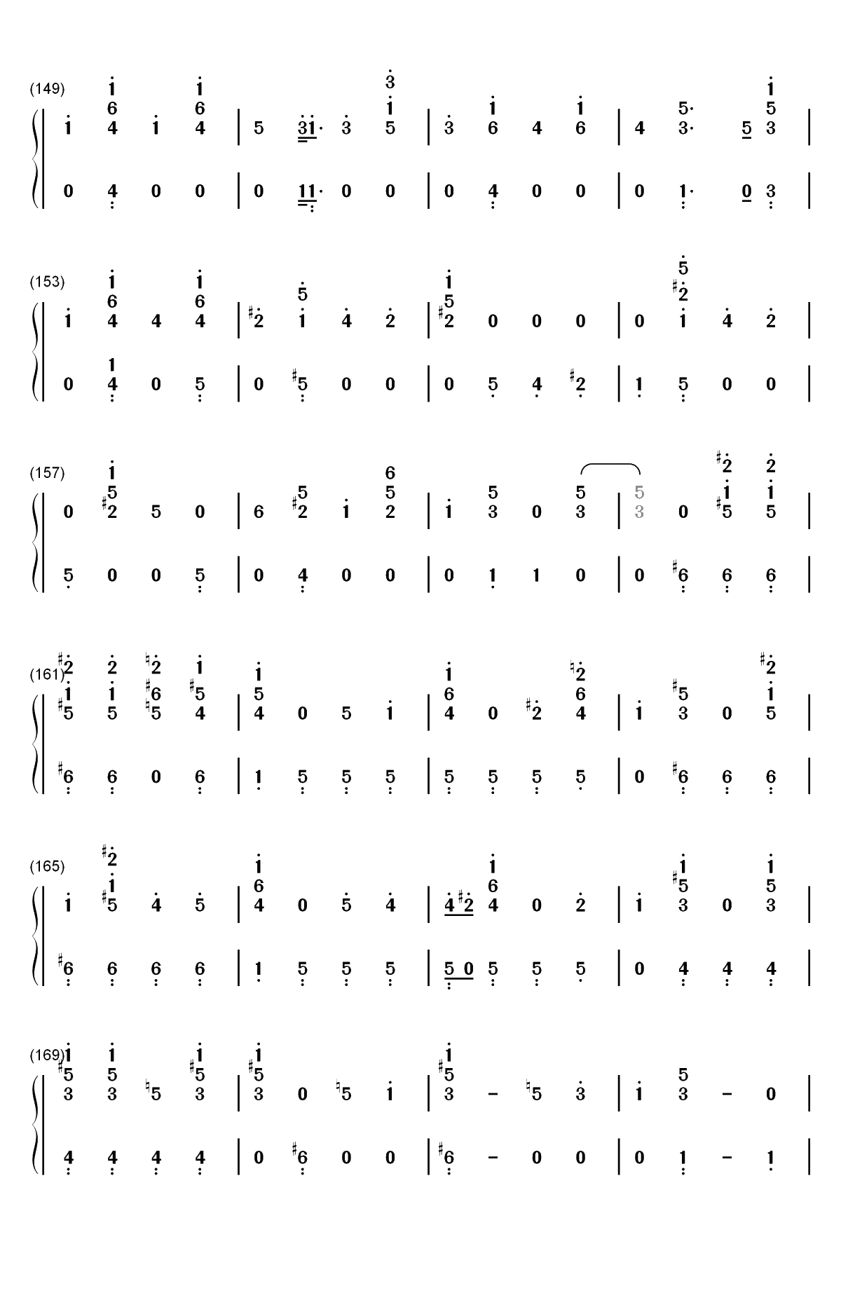 I Don't Know-Paul McCartney双手简谱预览8