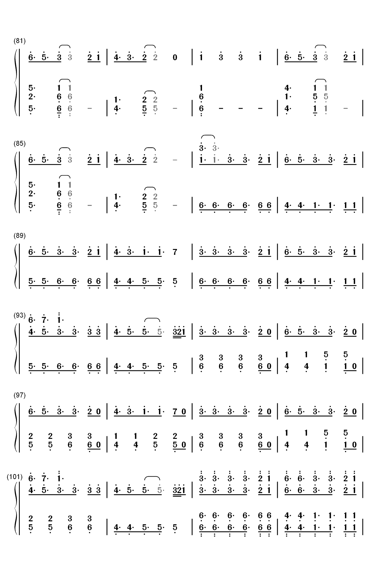 High On Life-Martin Garrix双手简谱预览5