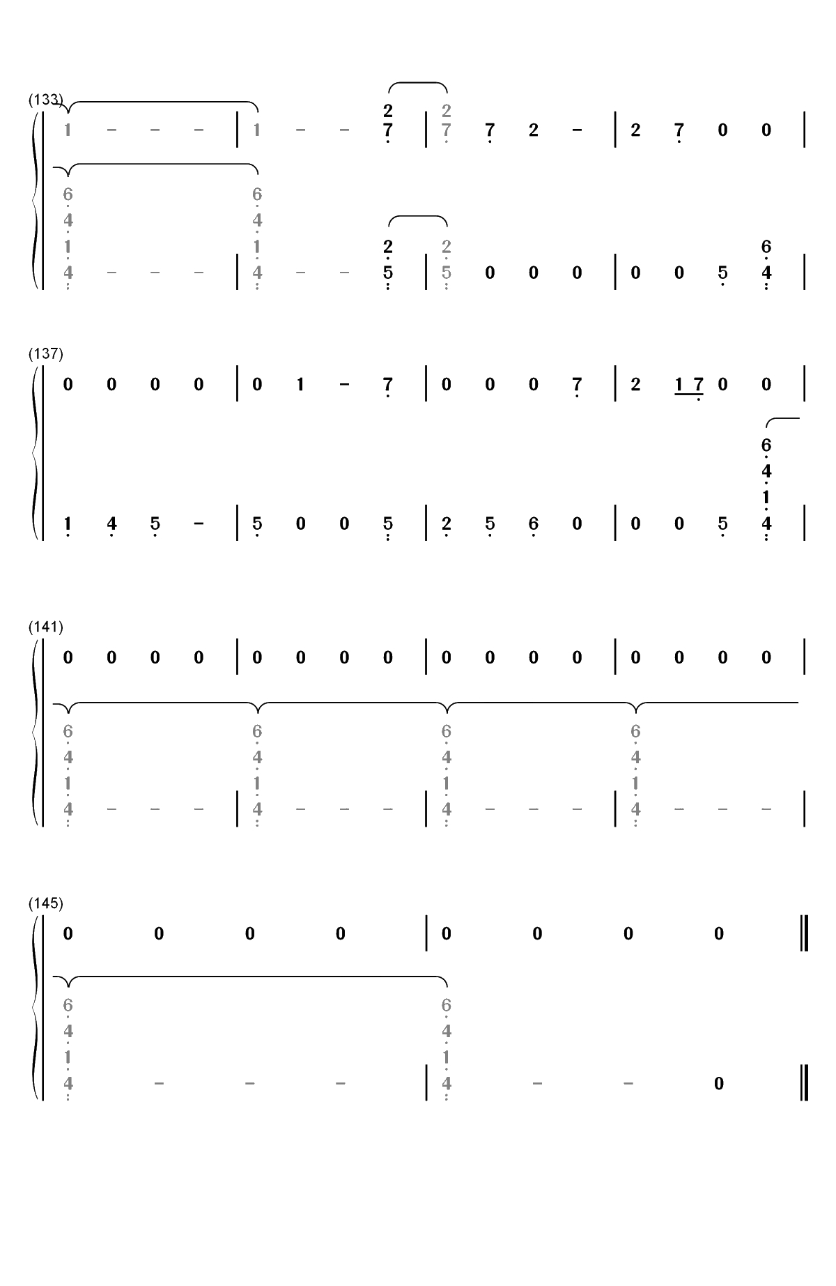 So It Goes…-Taylor Swift双手简谱预览7