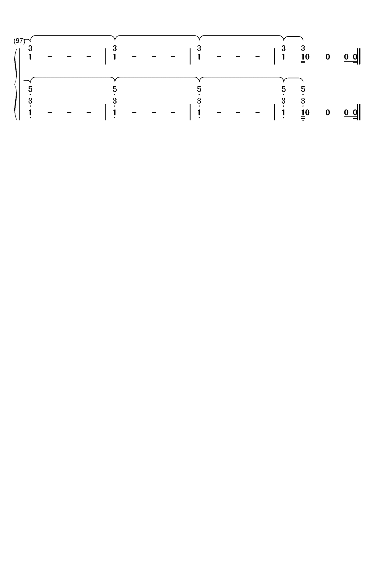 King of My Heart-Taylor Swift双手简谱预览6