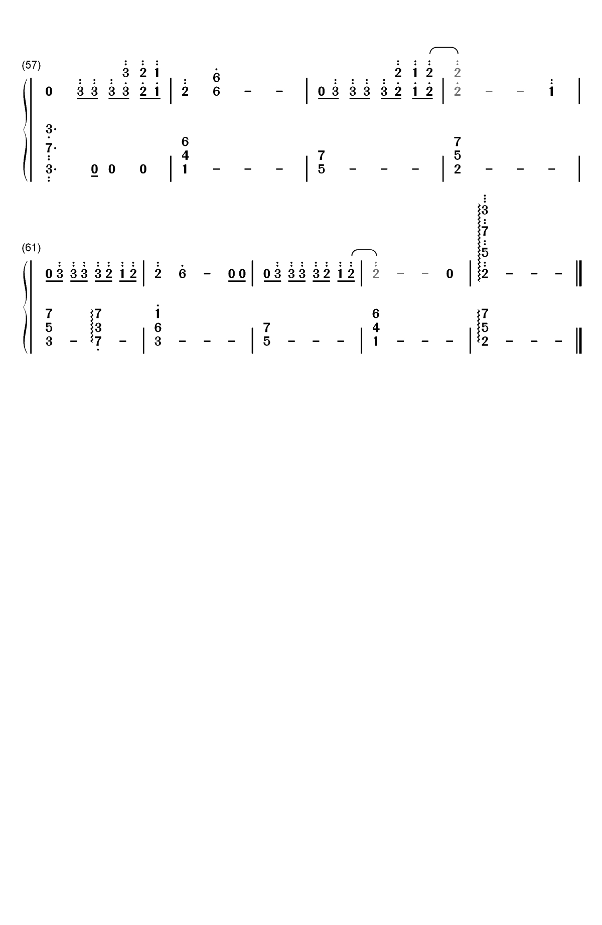 Save Me-防弹少年团双手简谱预览4