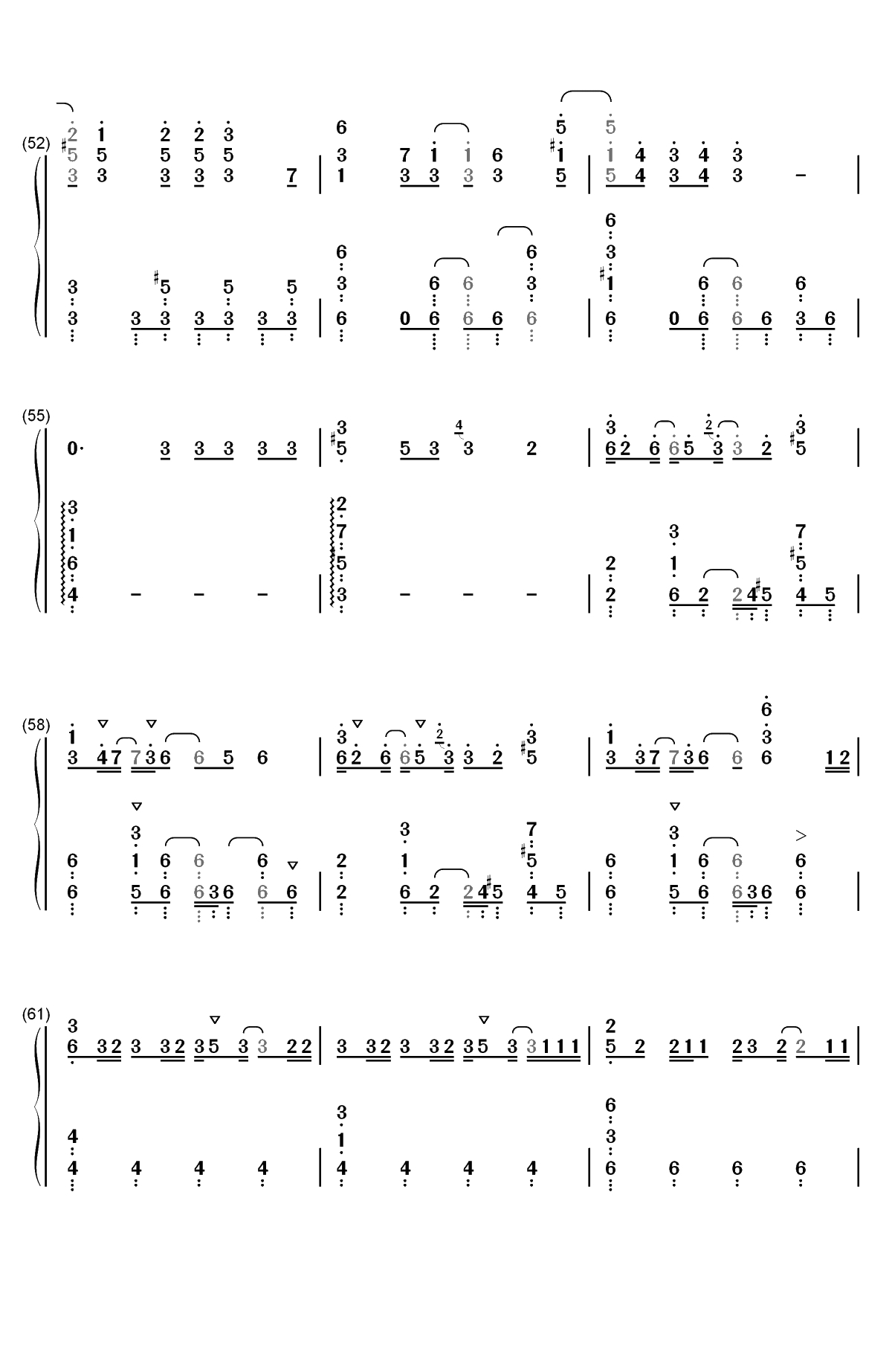 ドラマツルギー-拟剧论双手简谱预览5