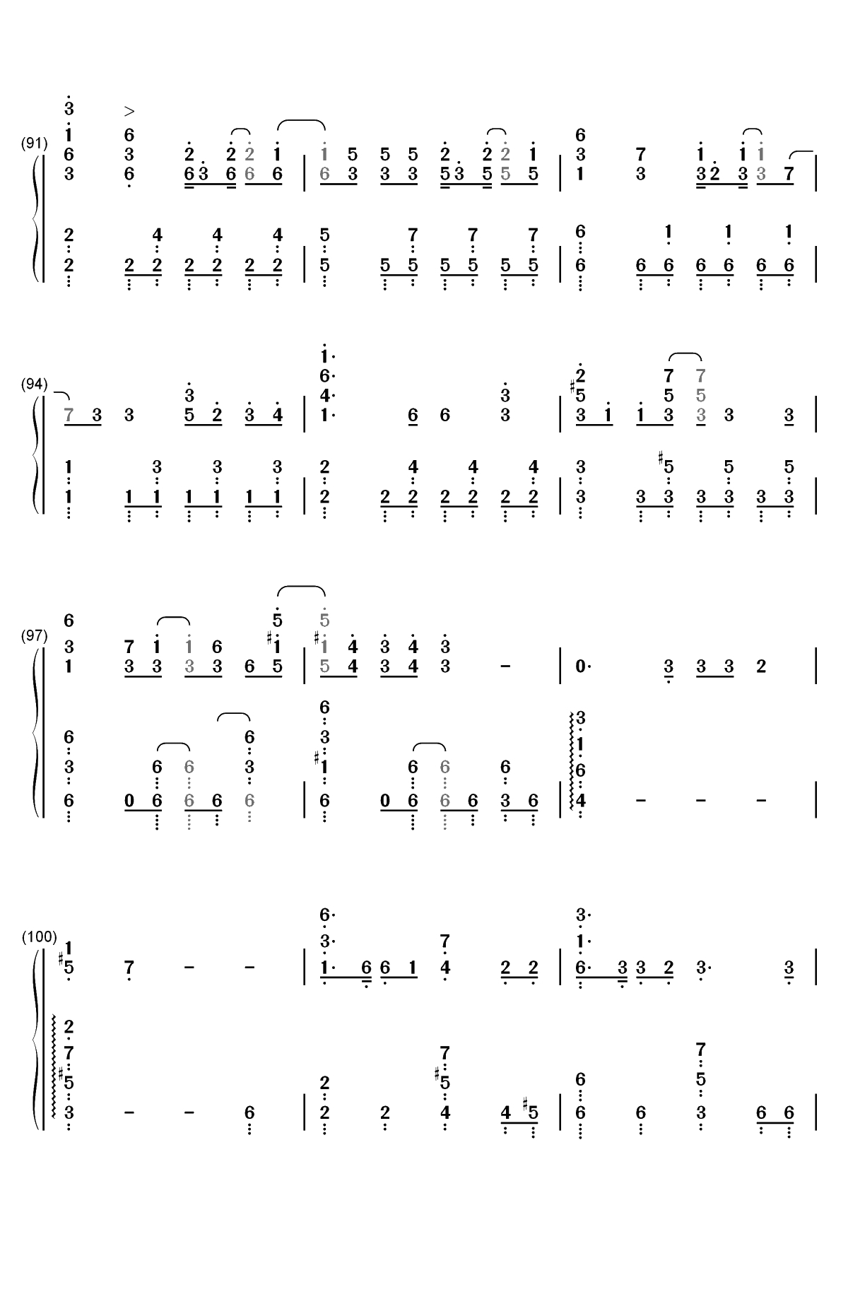 ドラマツルギー-拟剧论双手简谱预览8