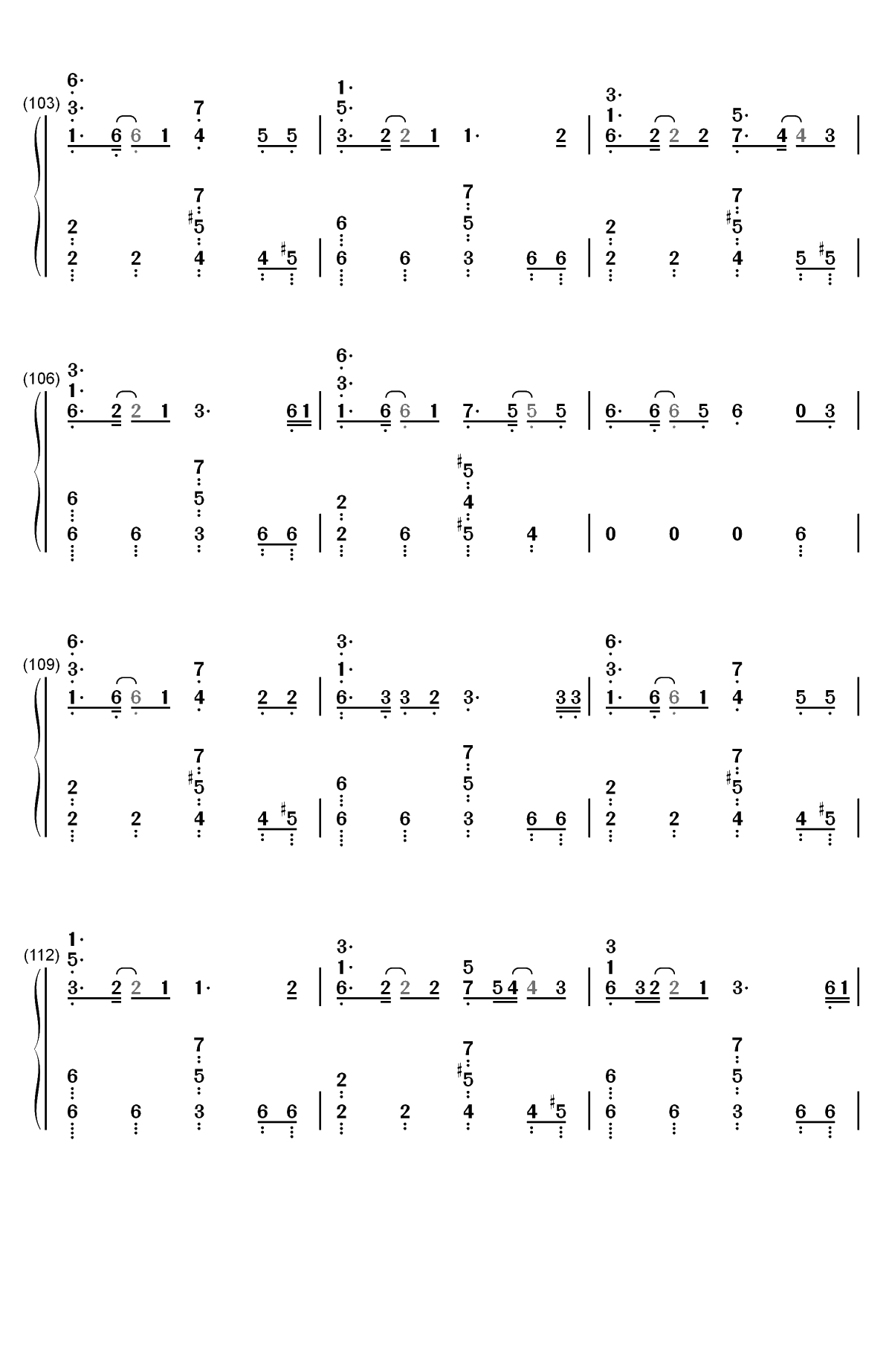 ドラマツルギー-拟剧论双手简谱预览9