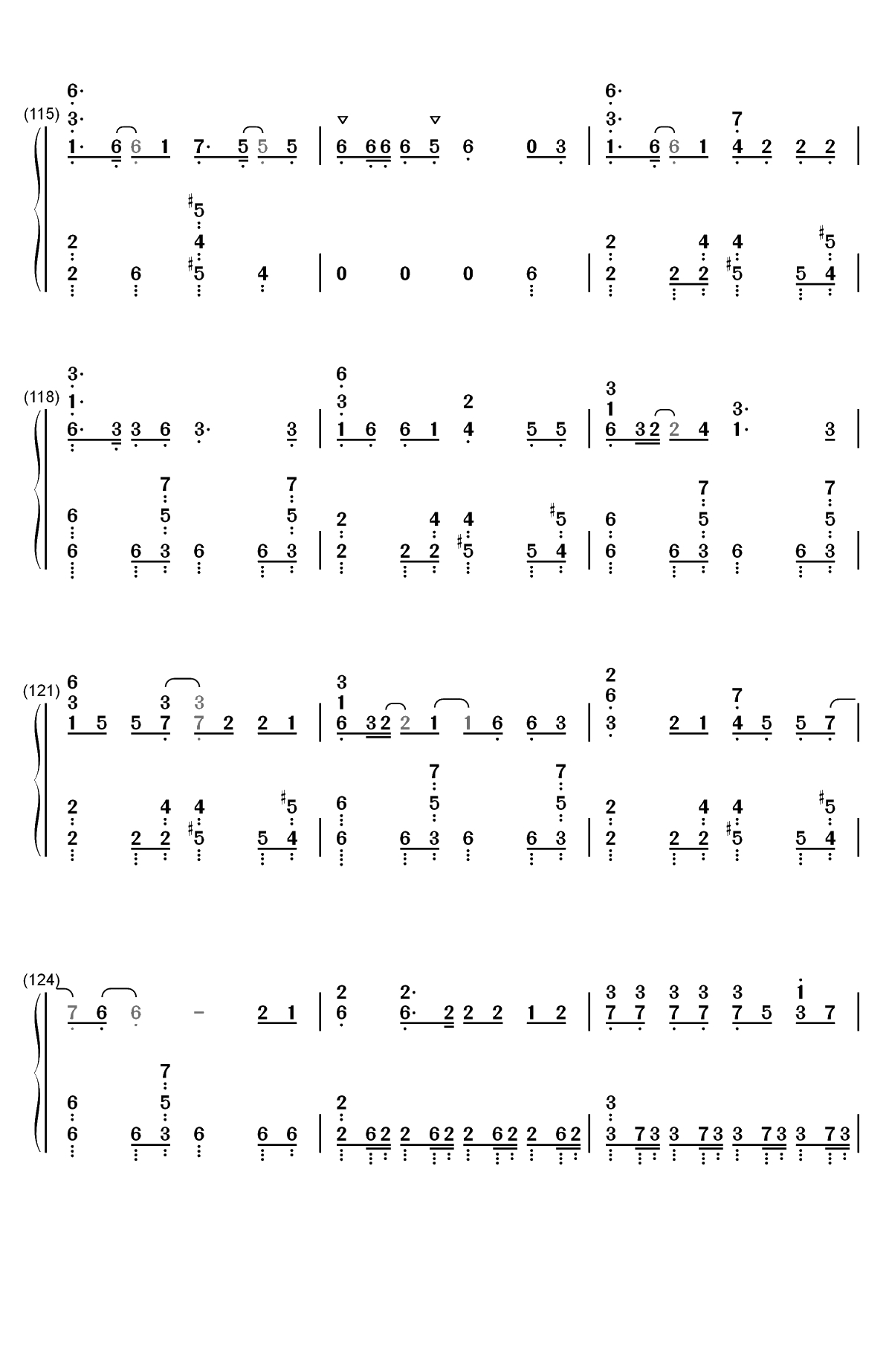 ドラマツルギー-拟剧论双手简谱预览10