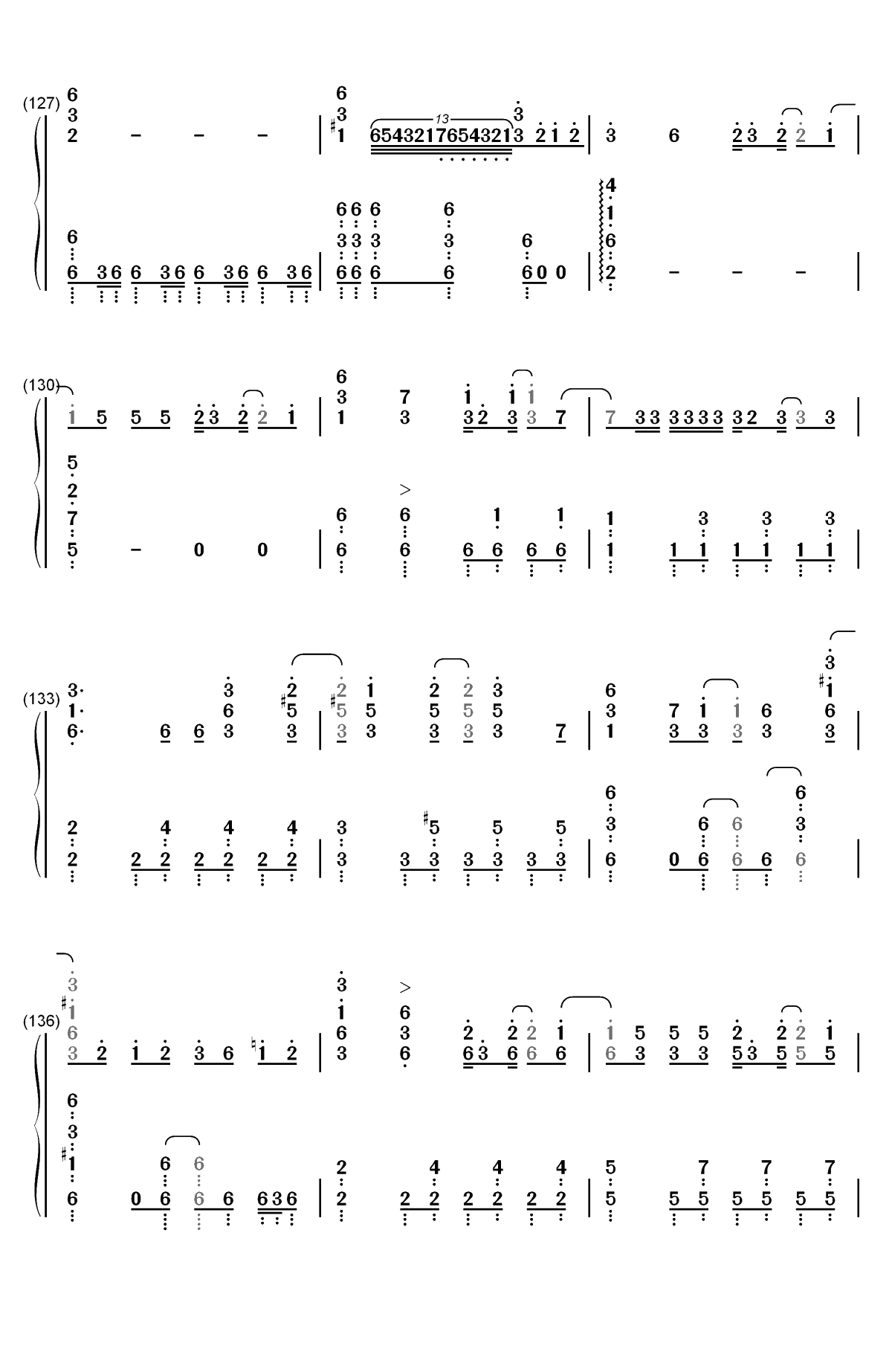 ドラマツルギー-拟剧论双手简谱预览11