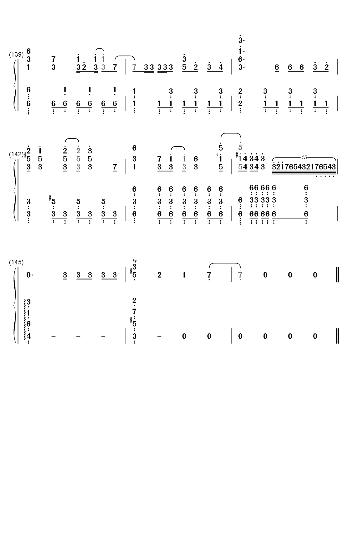 ドラマツルギー-拟剧论双手简谱预览12