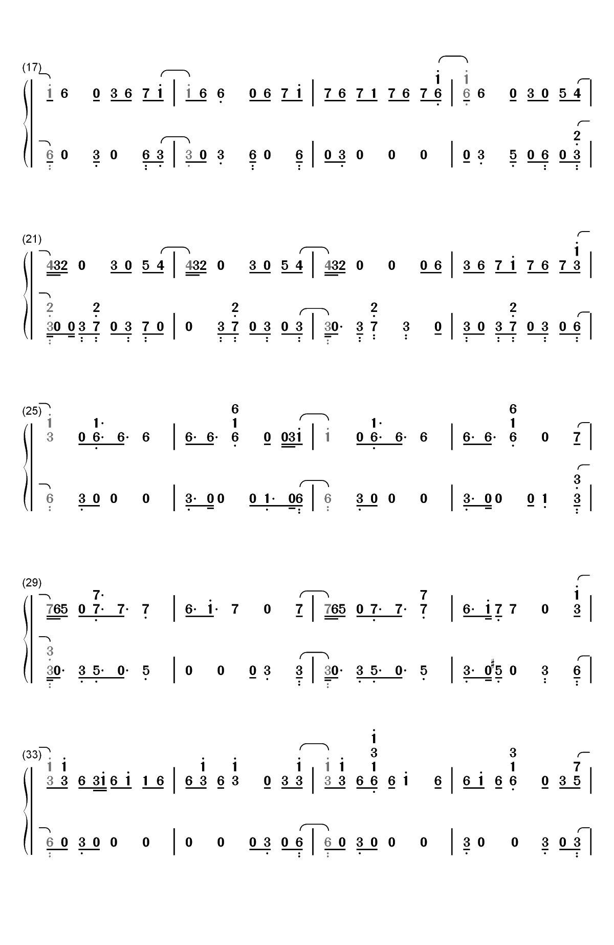 Airplane pt. 2-防弹少年团双手简谱预览2