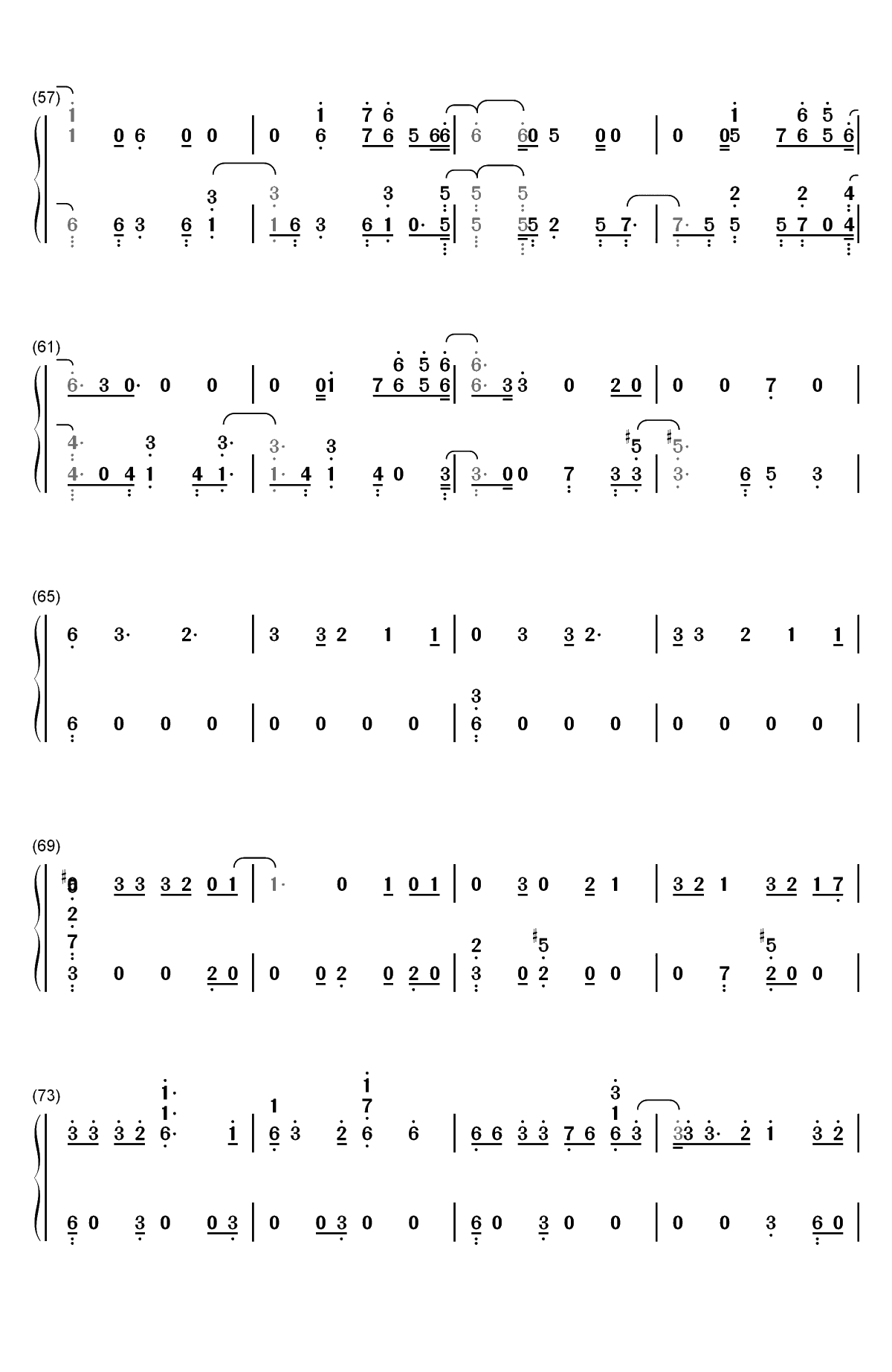 Airplane pt. 2-防弹少年团双手简谱预览4