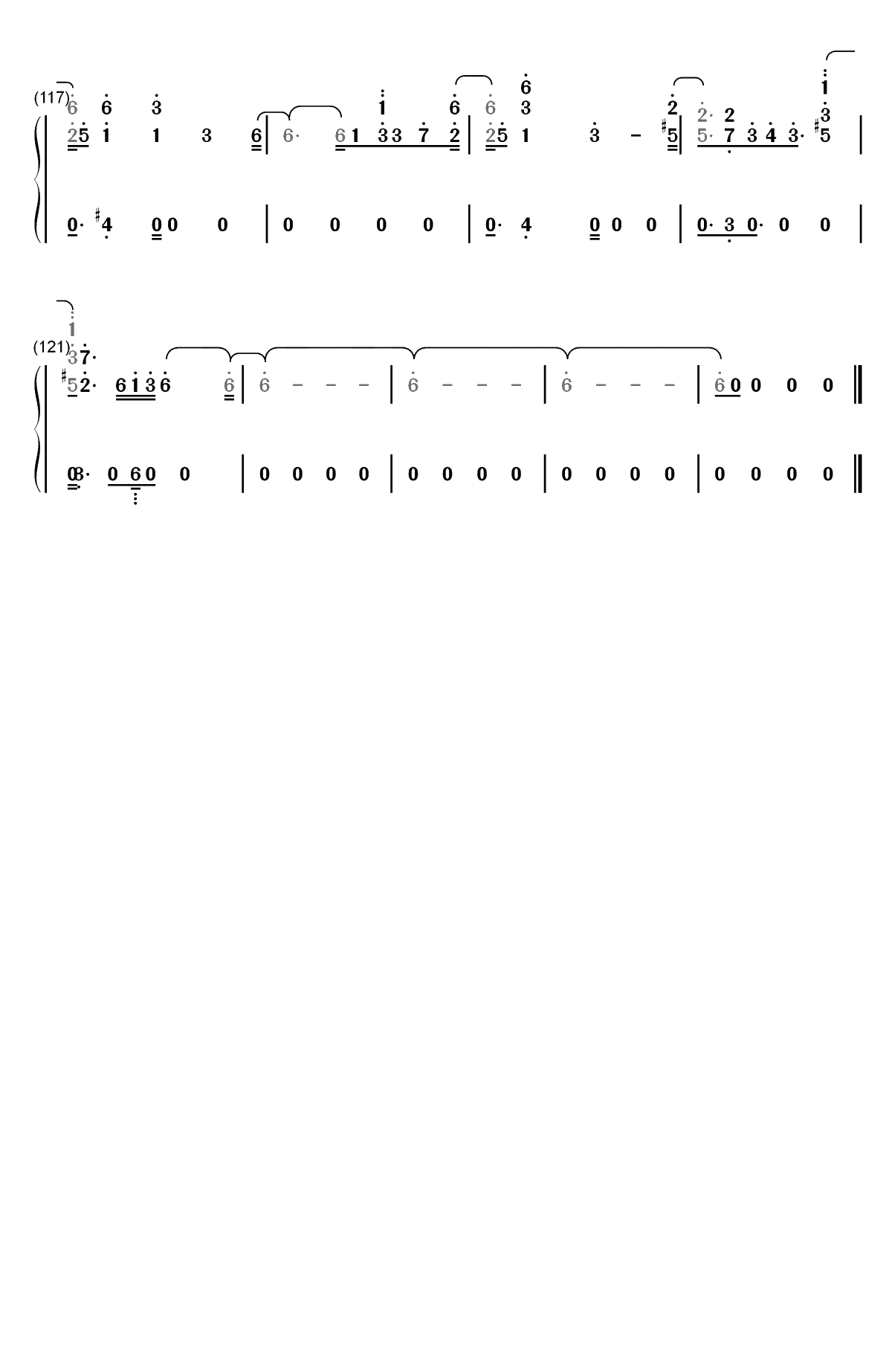 Airplane pt. 2-防弹少年团双手简谱预览7