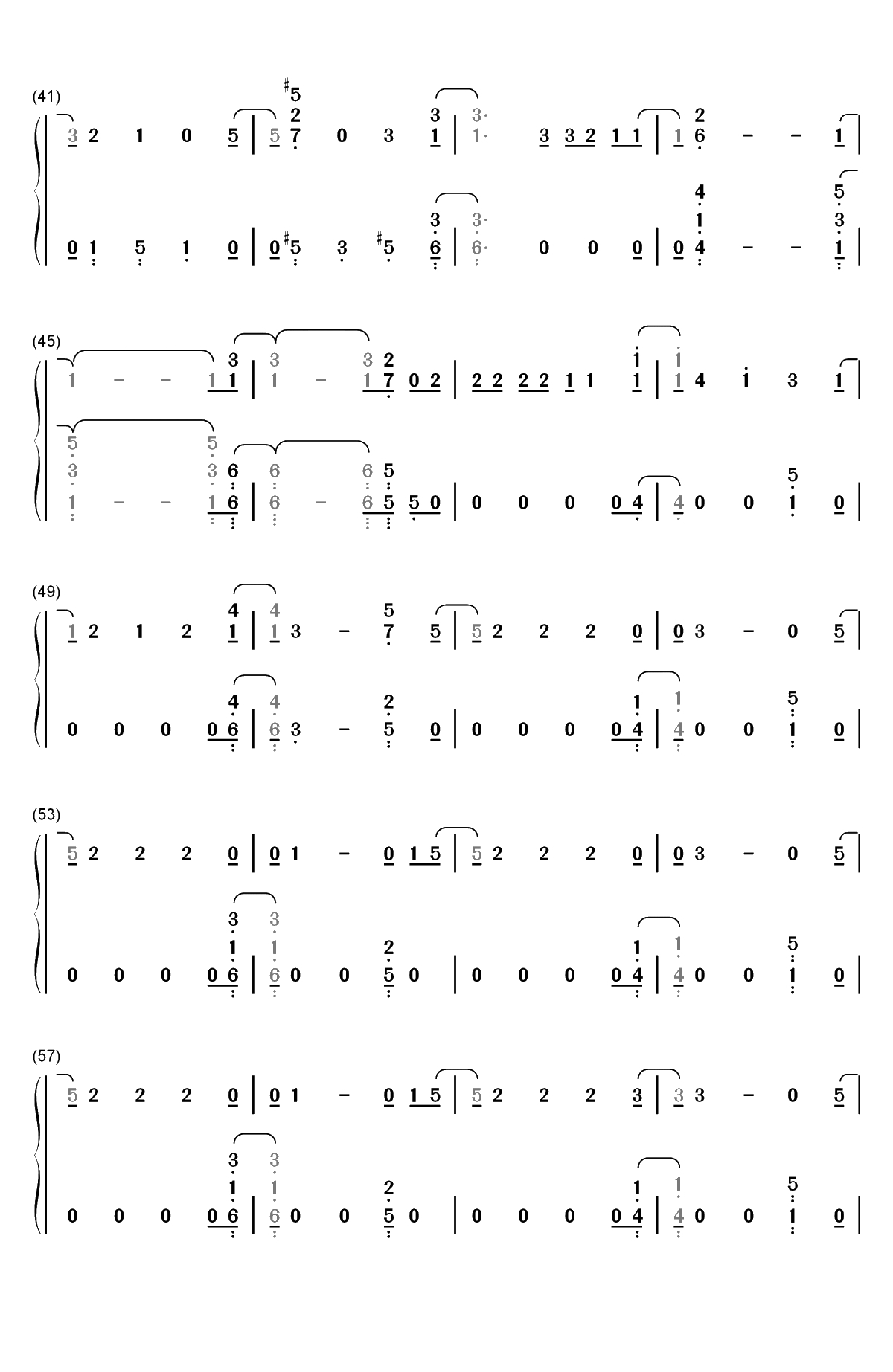 Marry Me-Thomas Rhett双手简谱预览3