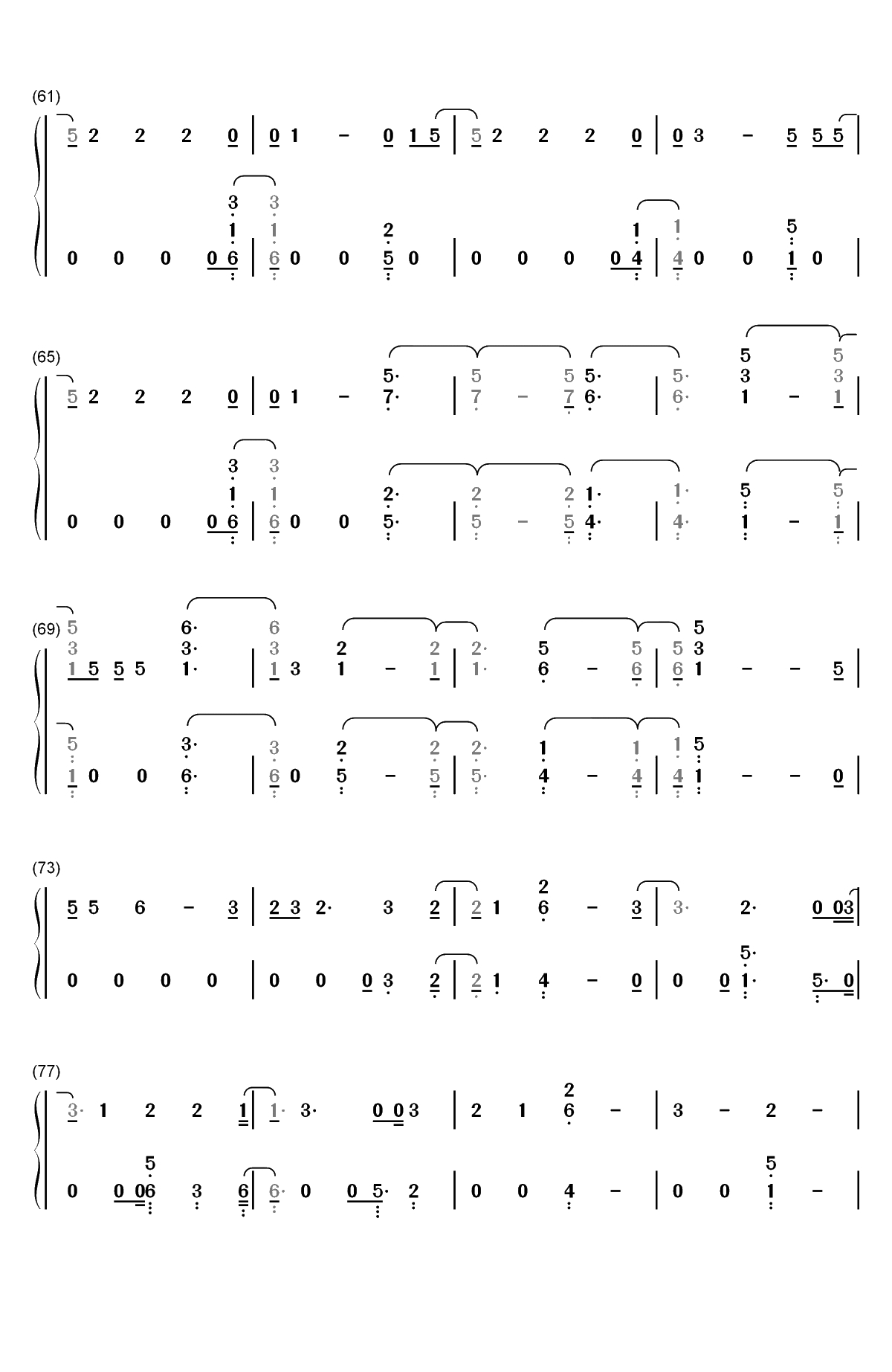 Marry Me-Thomas Rhett双手简谱预览4
