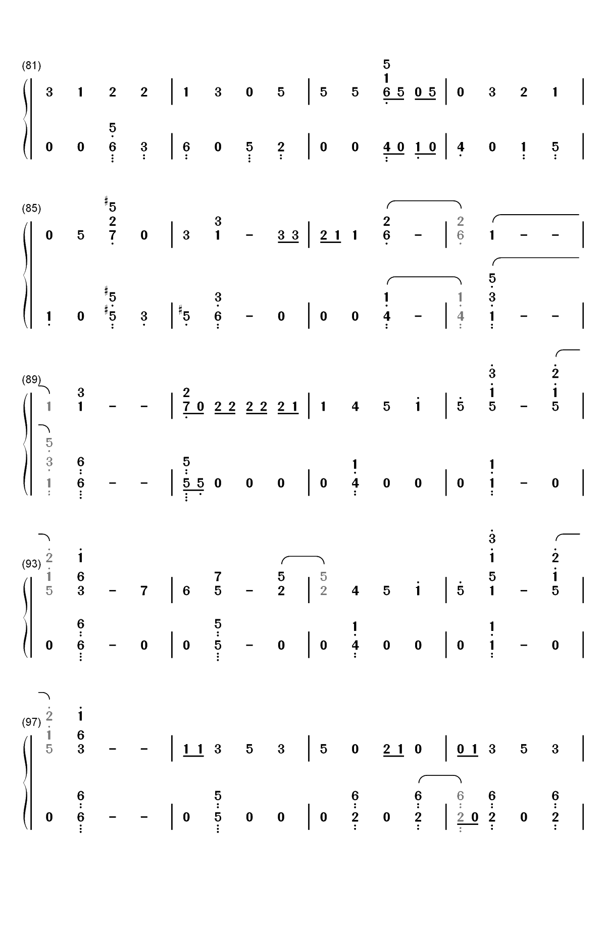 Marry Me-Thomas Rhett双手简谱预览5