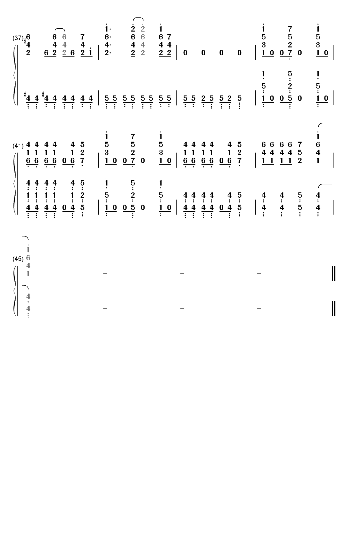 麦克斯奥特曼-ウルトラマンマックス双手简谱预览3