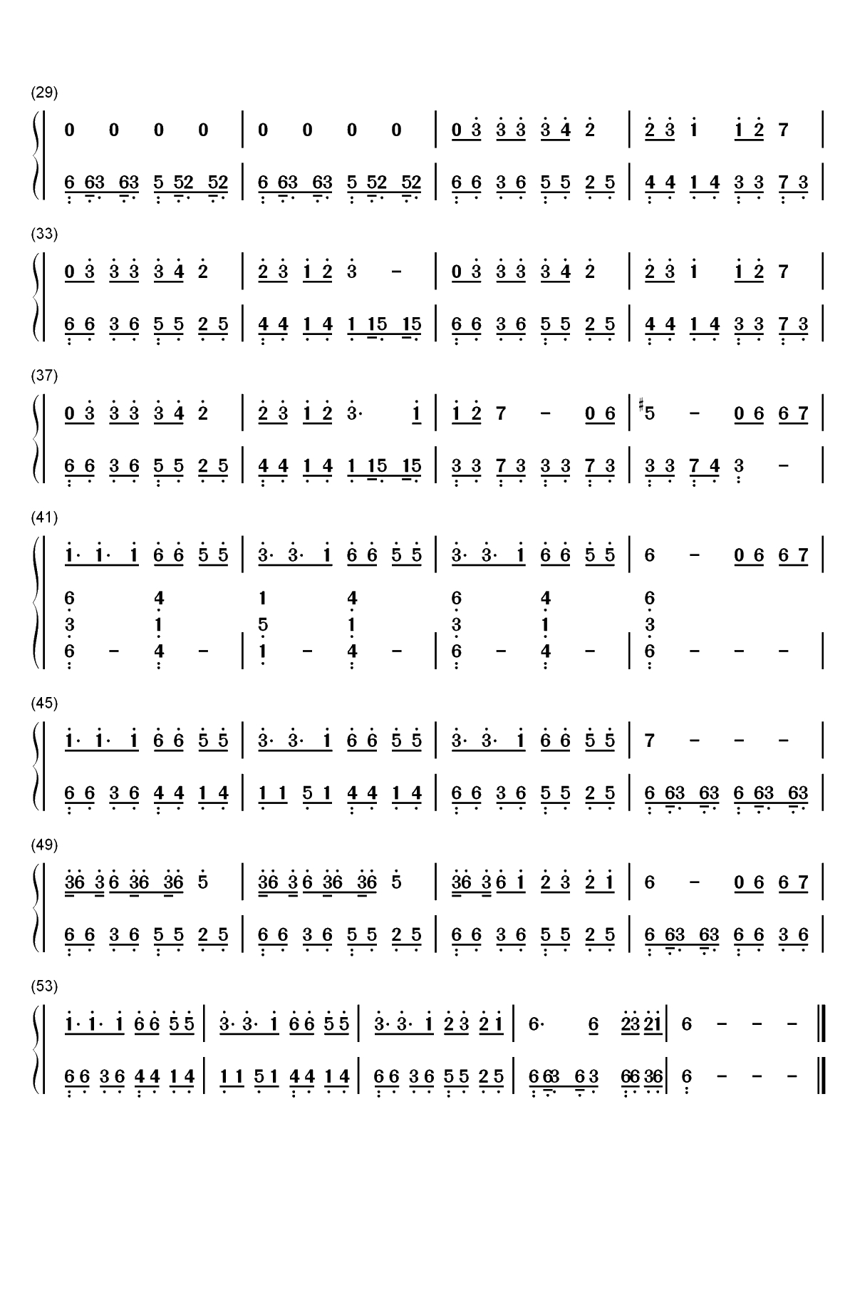 El mismo sol-Alvaro Soler双手简谱预览2