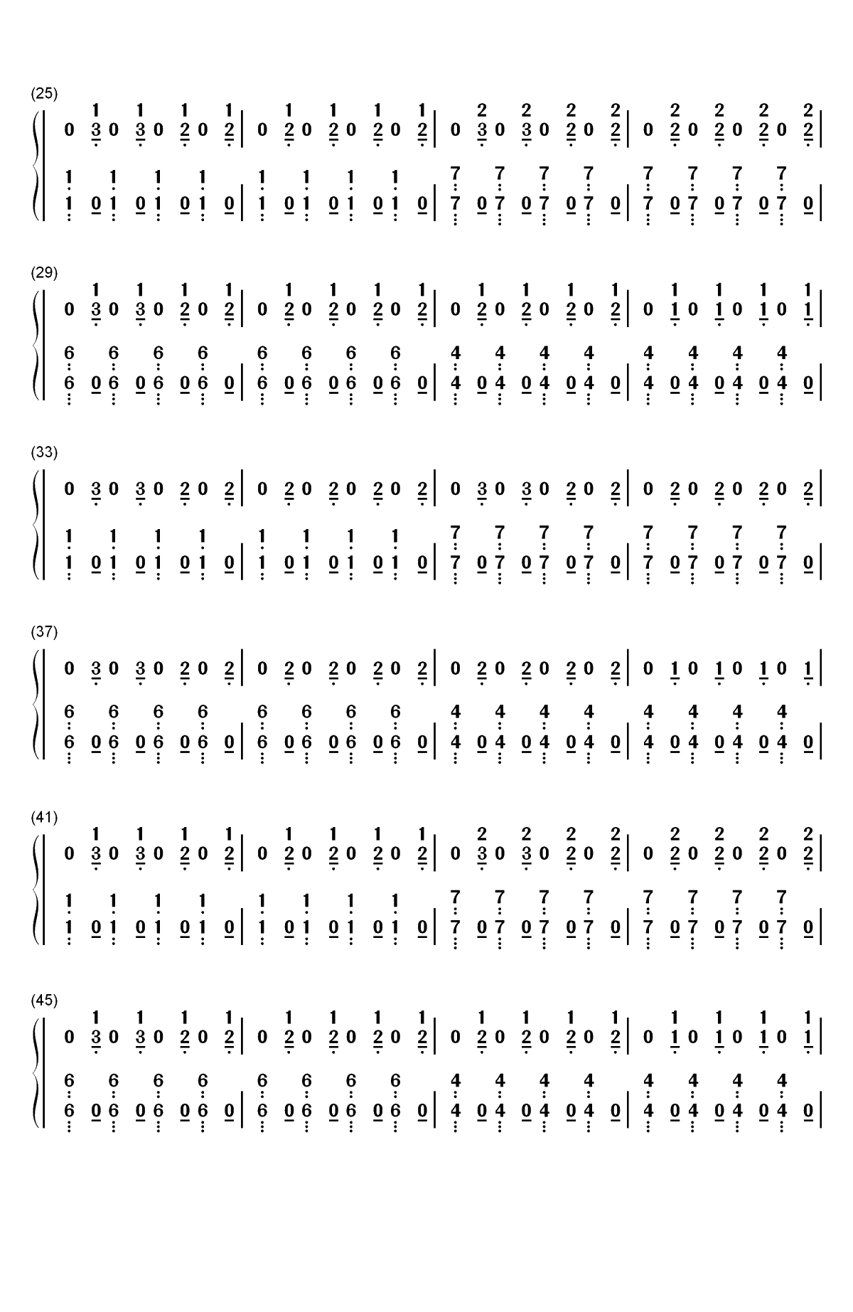 Addict With a Pen-Twenty One Pilots双手简谱预览2